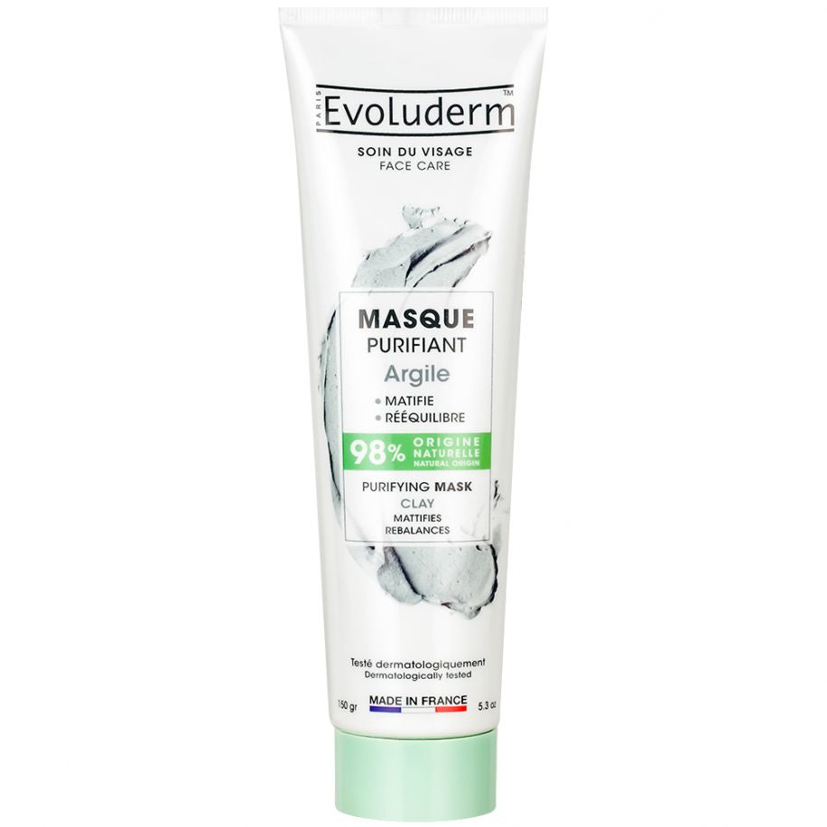 Masque visage purifiant à l'argile