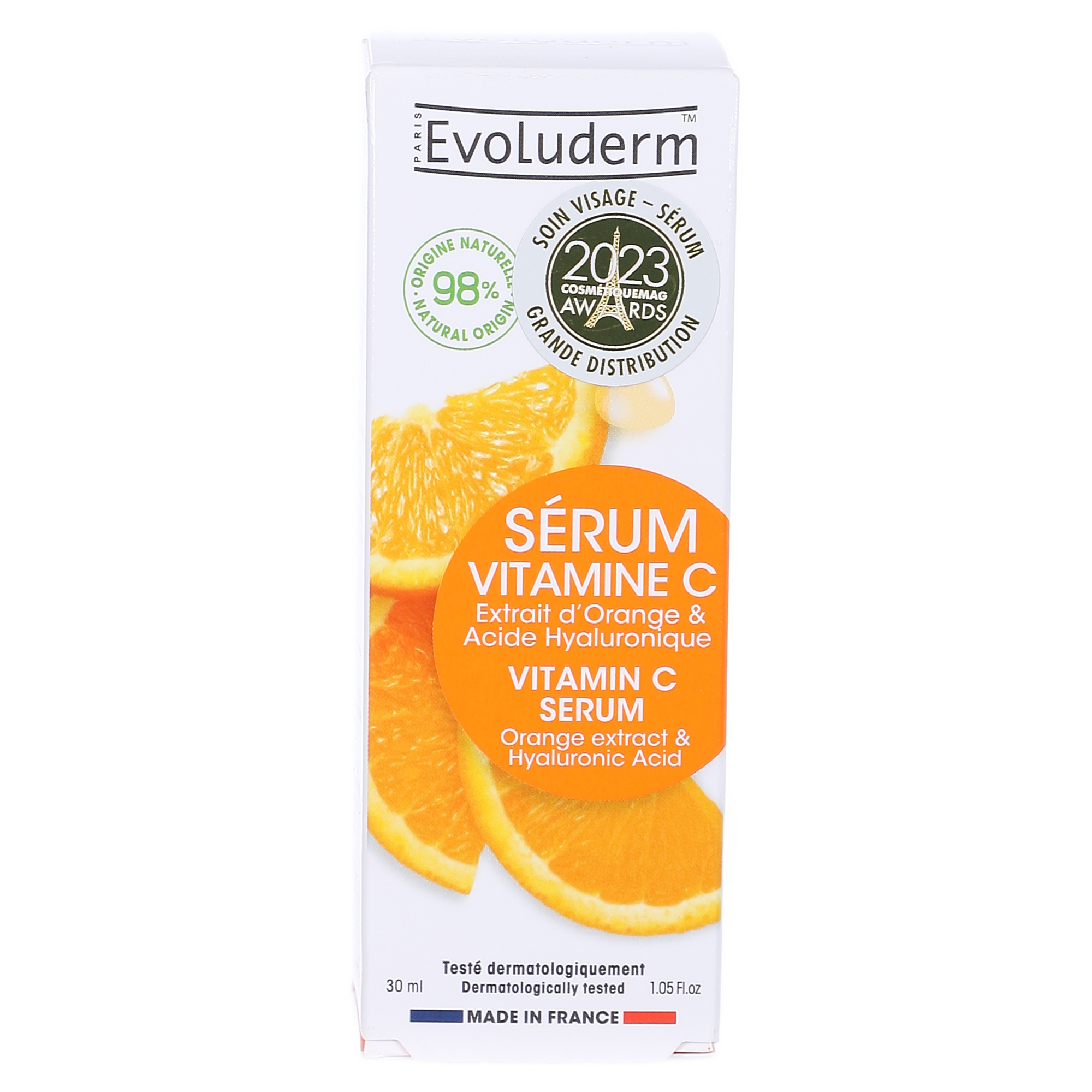 Sérum vitamine C et acide hyaluronique
