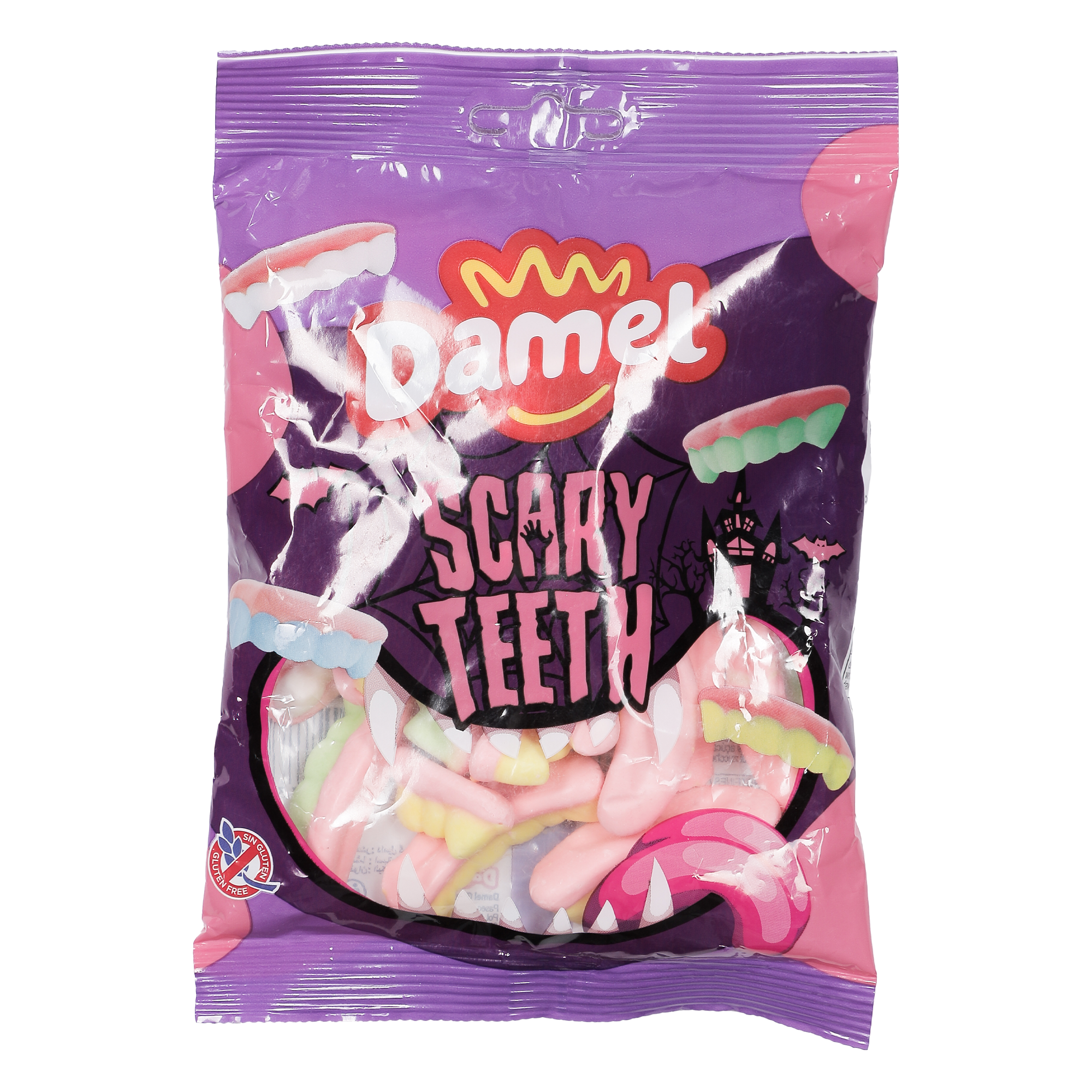 Sachet de bonbons scary teeth