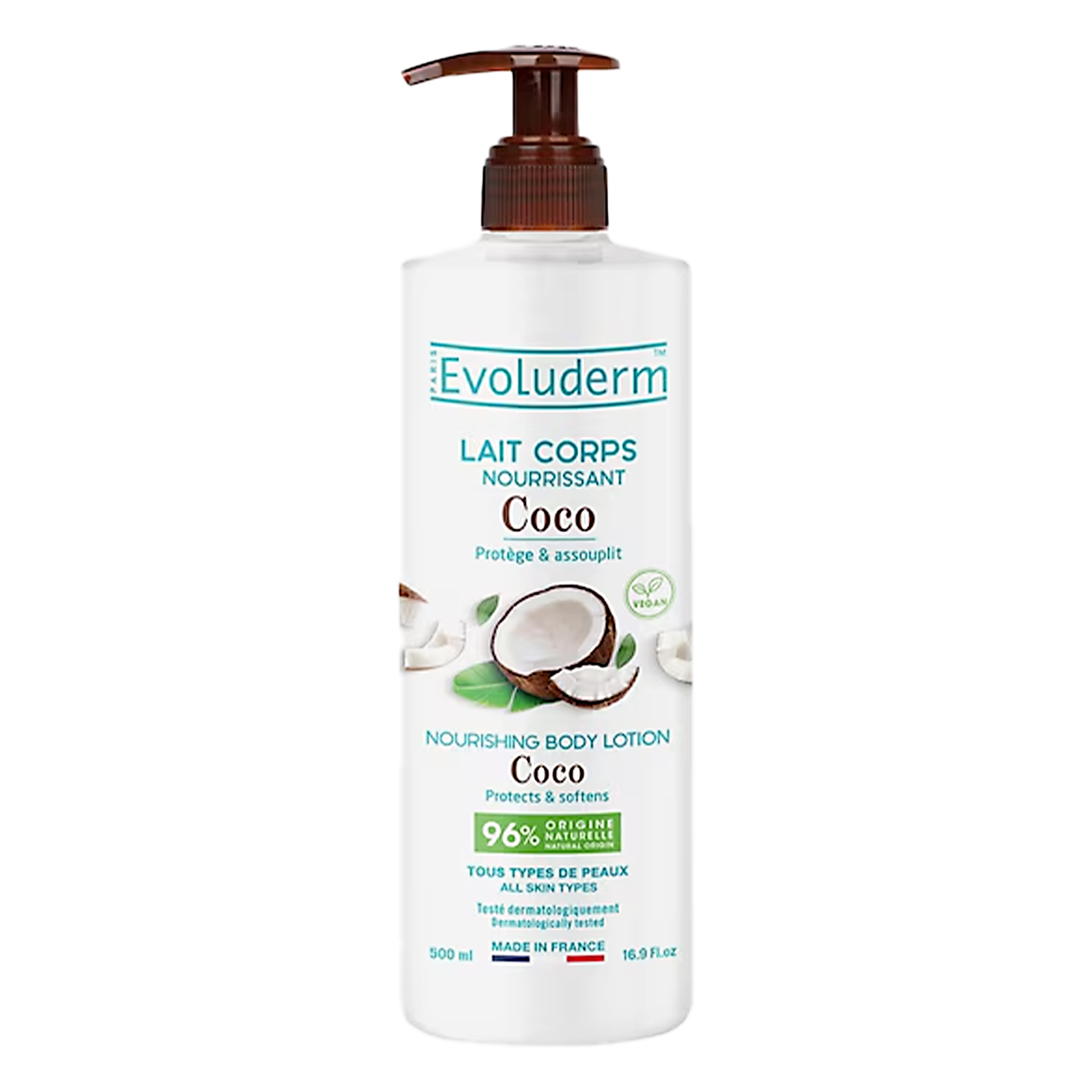 Lait pour le corps nourrissant à la coco