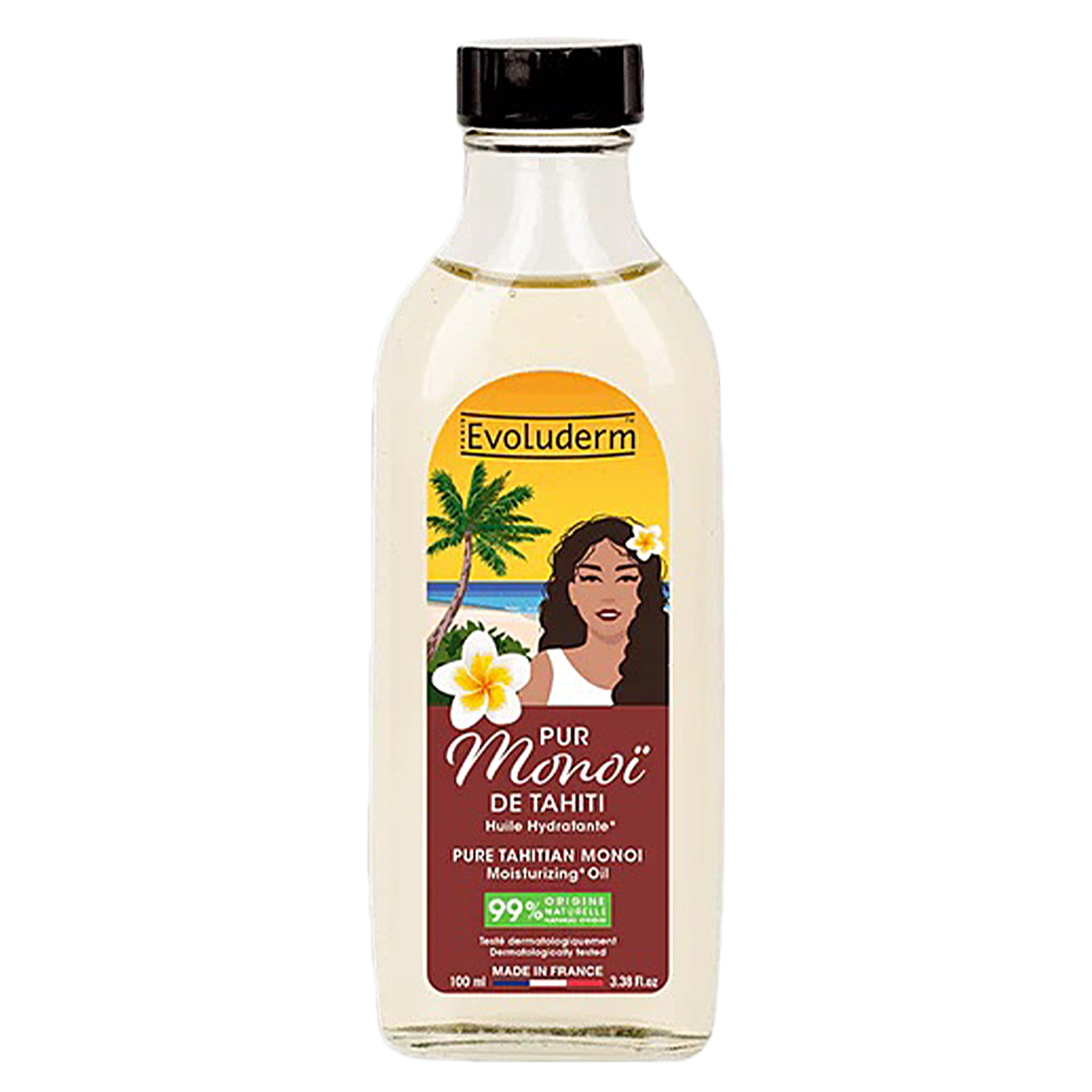 Huile hydratante pur Monoï de Tahiti