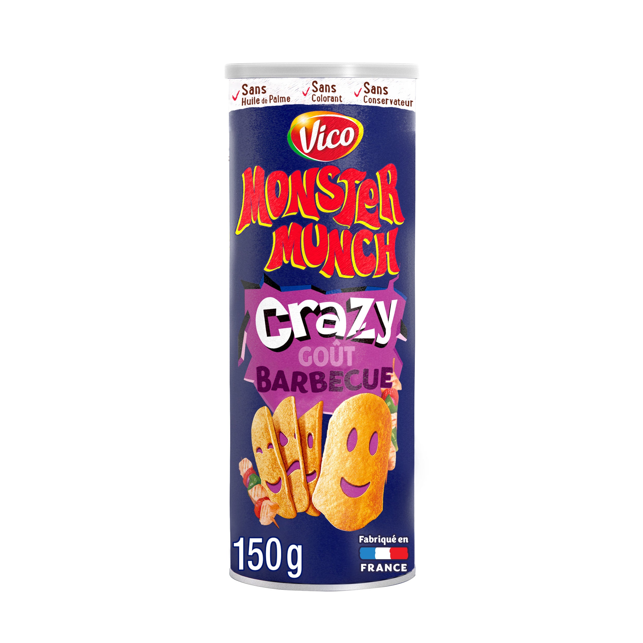 Tuiles Monster Munch au barbecue