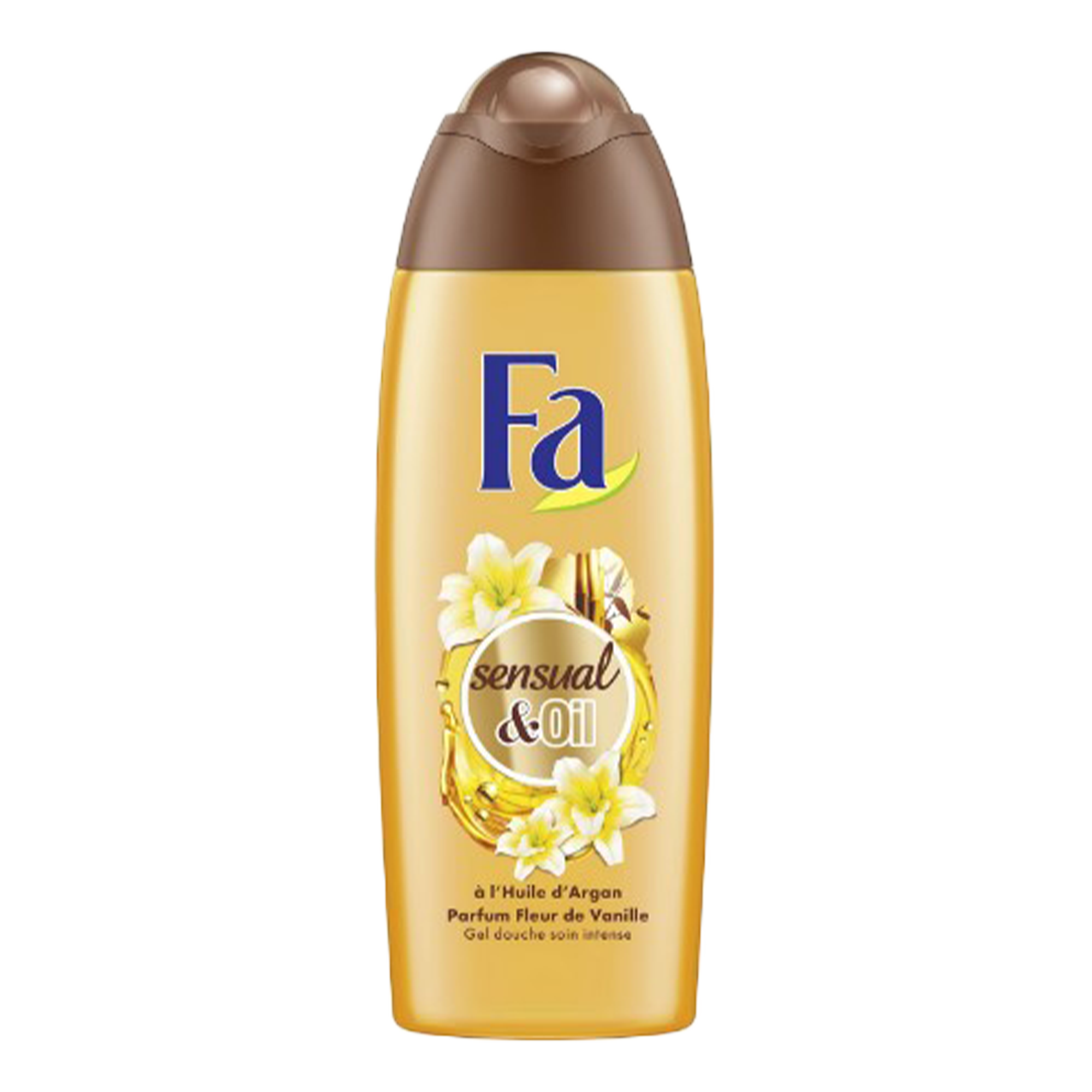 Gel douche sensual & oil à l'huile d'argan parfum vanille