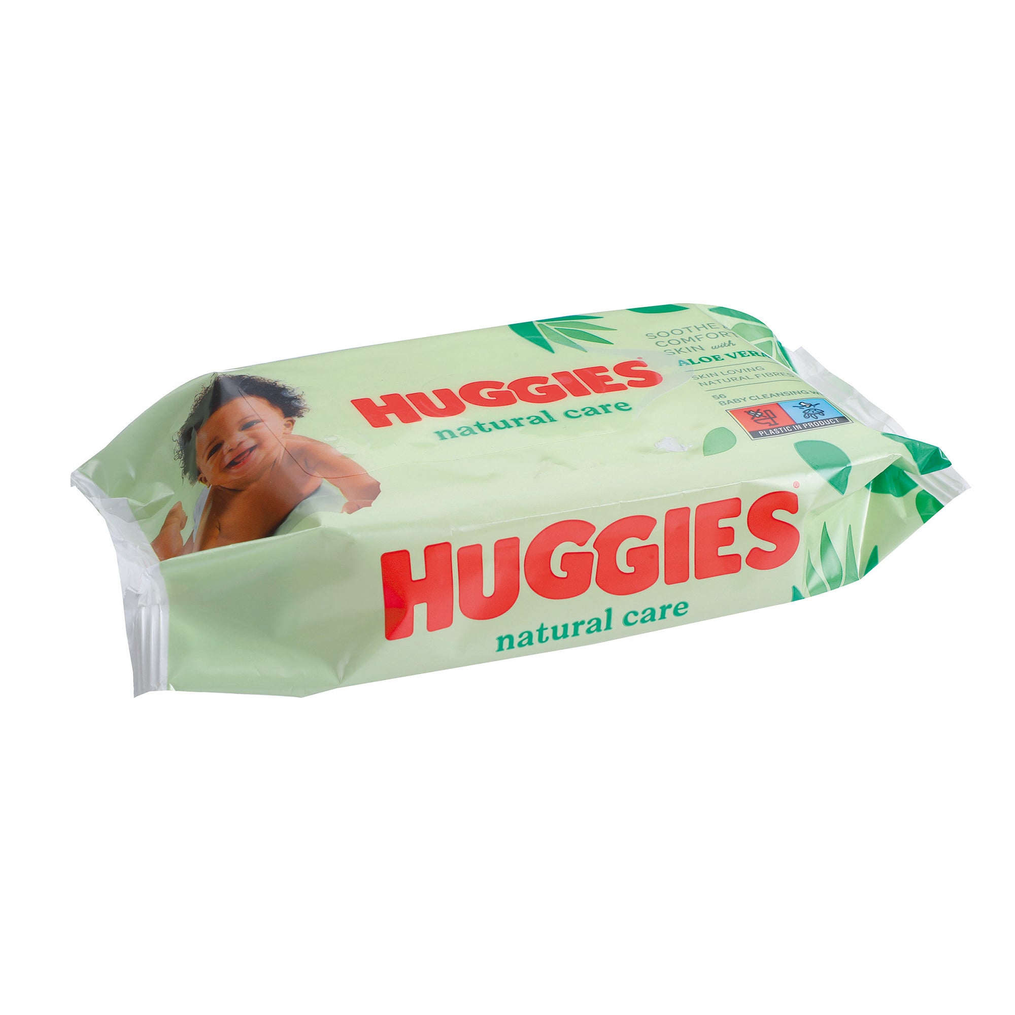 56 lingettes bébé natural care
