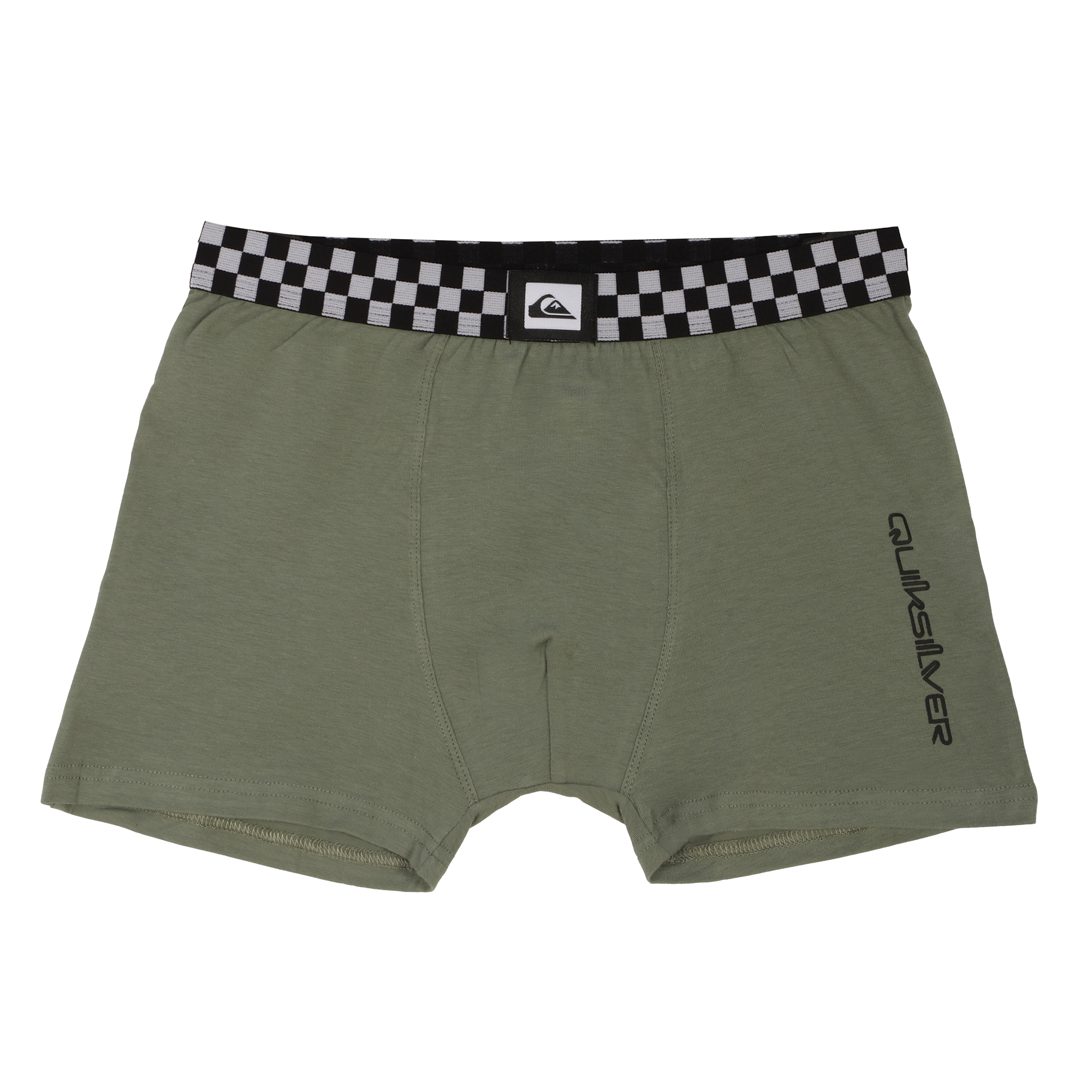 Lot de 2 boxers en coton 10/16 ans - Kaki