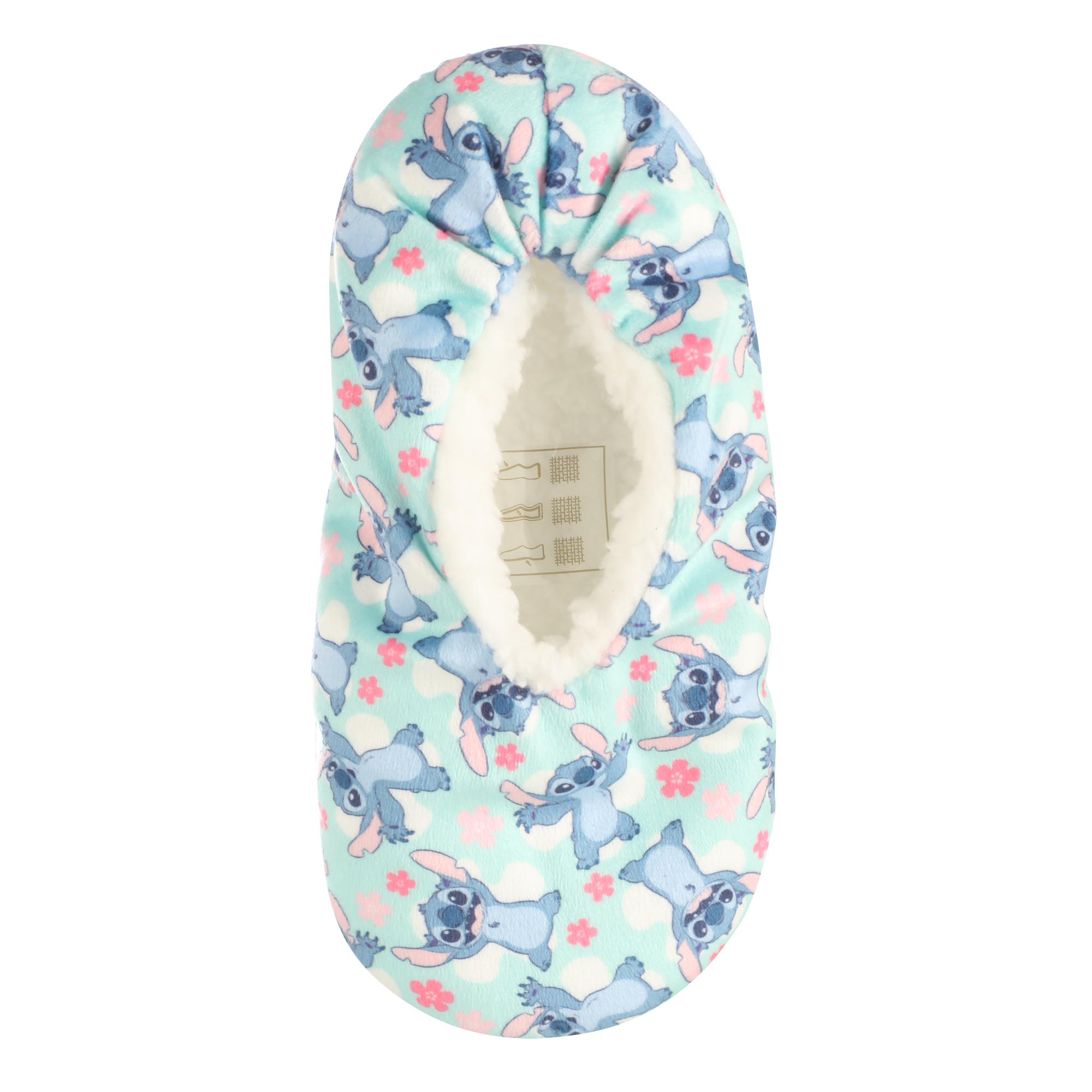 Chaussons fourrées sherpa 27/35 - Bleu clair