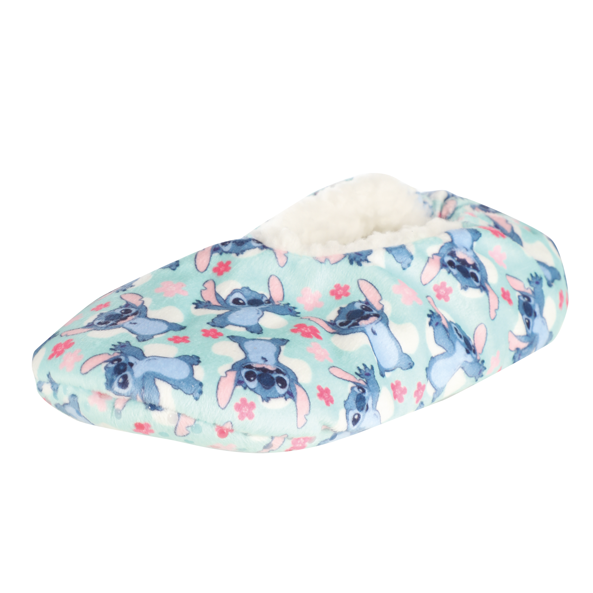 Chaussons fourrées sherpa 27/35 - Bleu clair