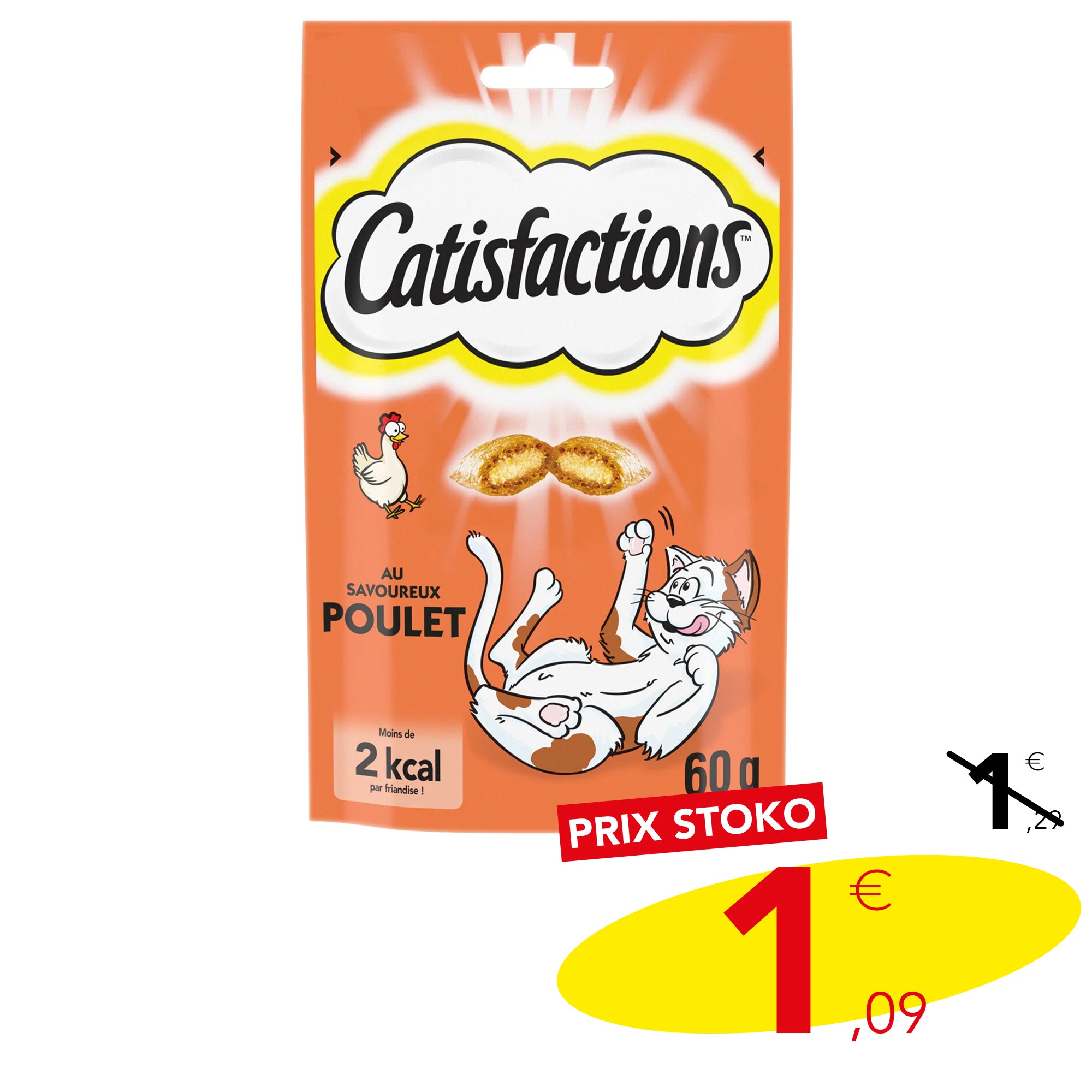 Friandise pour chat au poulet