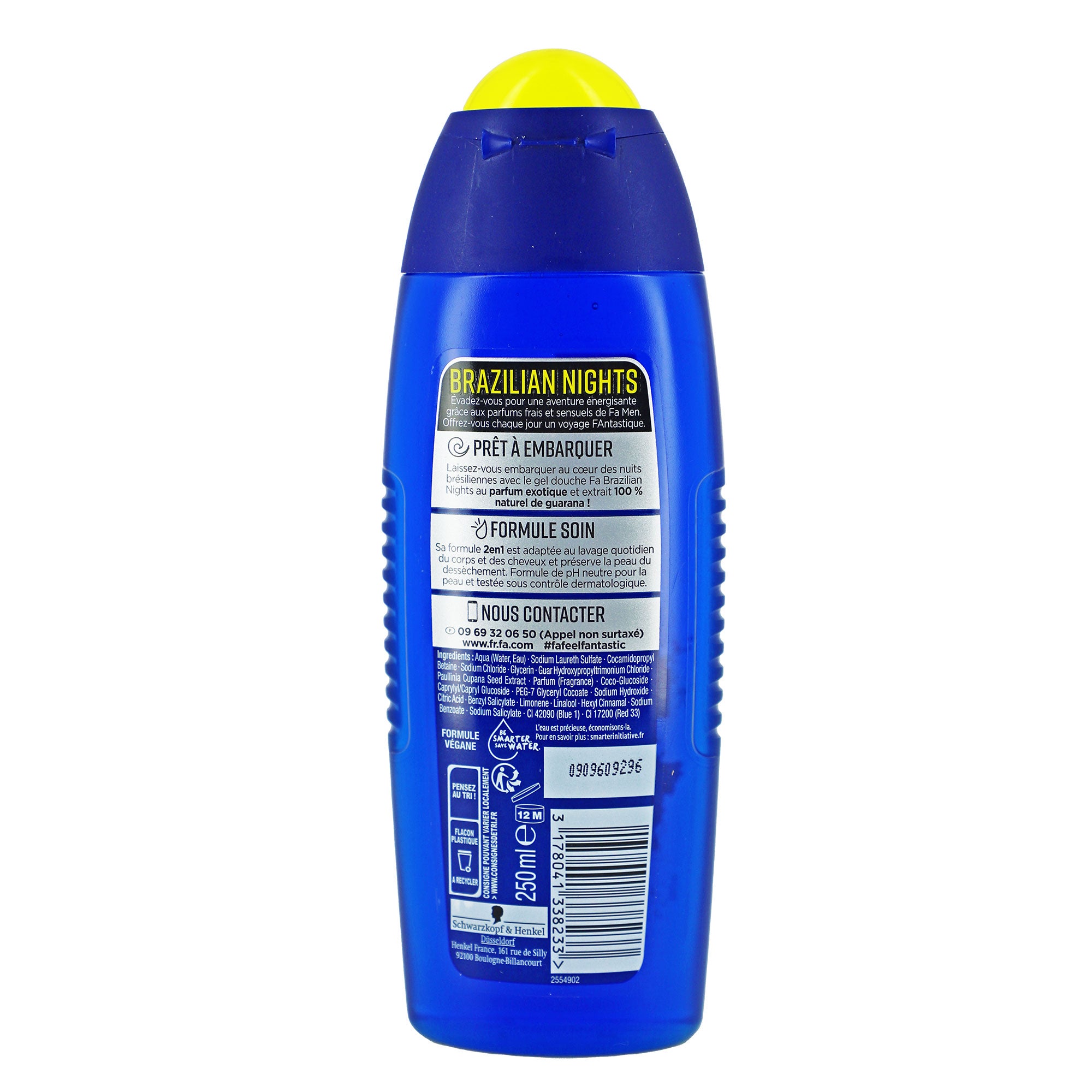 Gel douche stimulant brazilian night