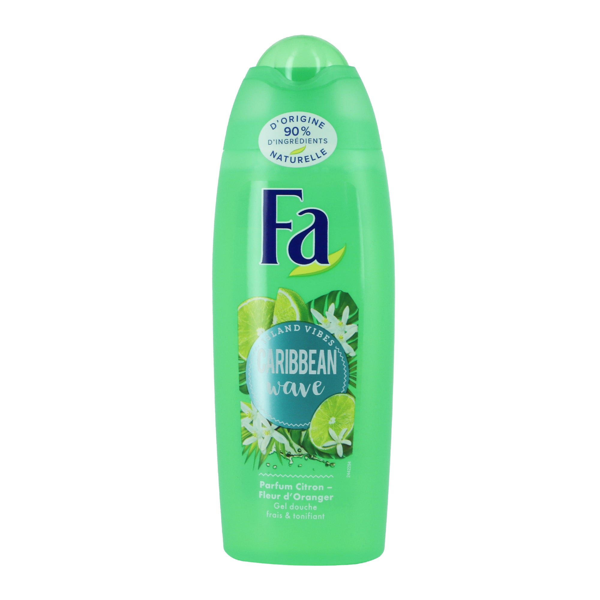 Gel douche island vibes caribbean wave citron fleur d'oranger
