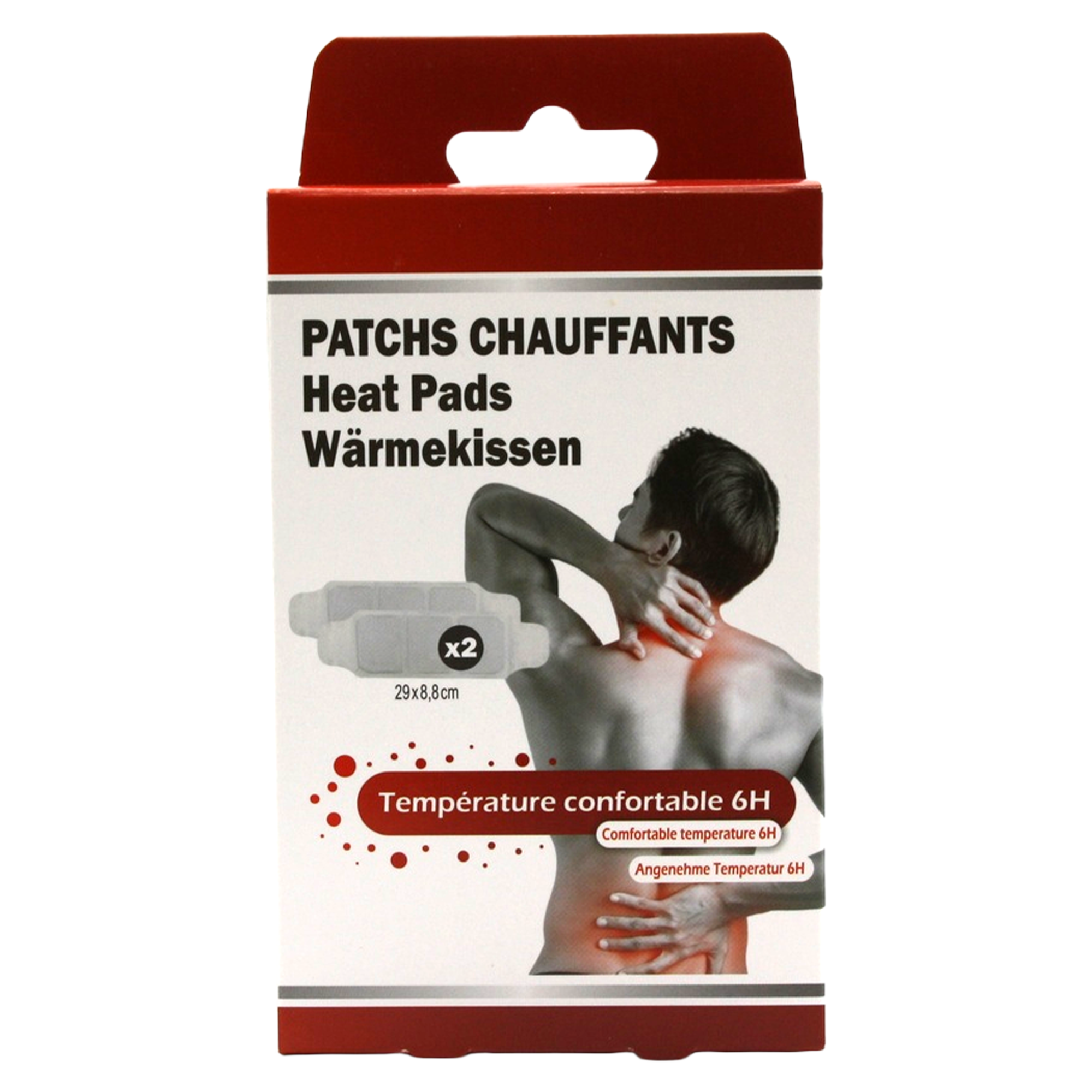 2 patchs chauffants
