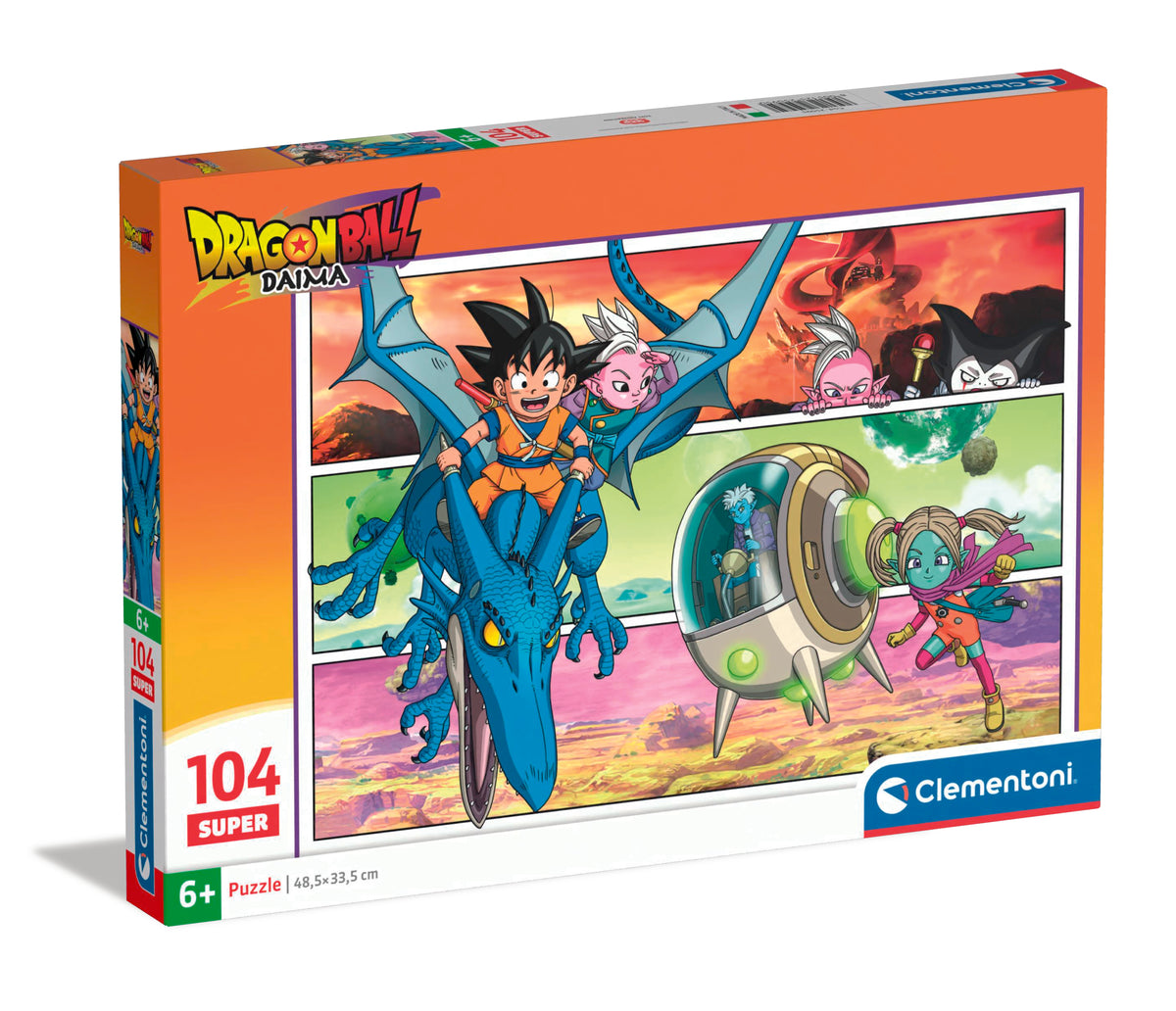 Puzzle Super Dragon Ball Clementoni – 104 pièces