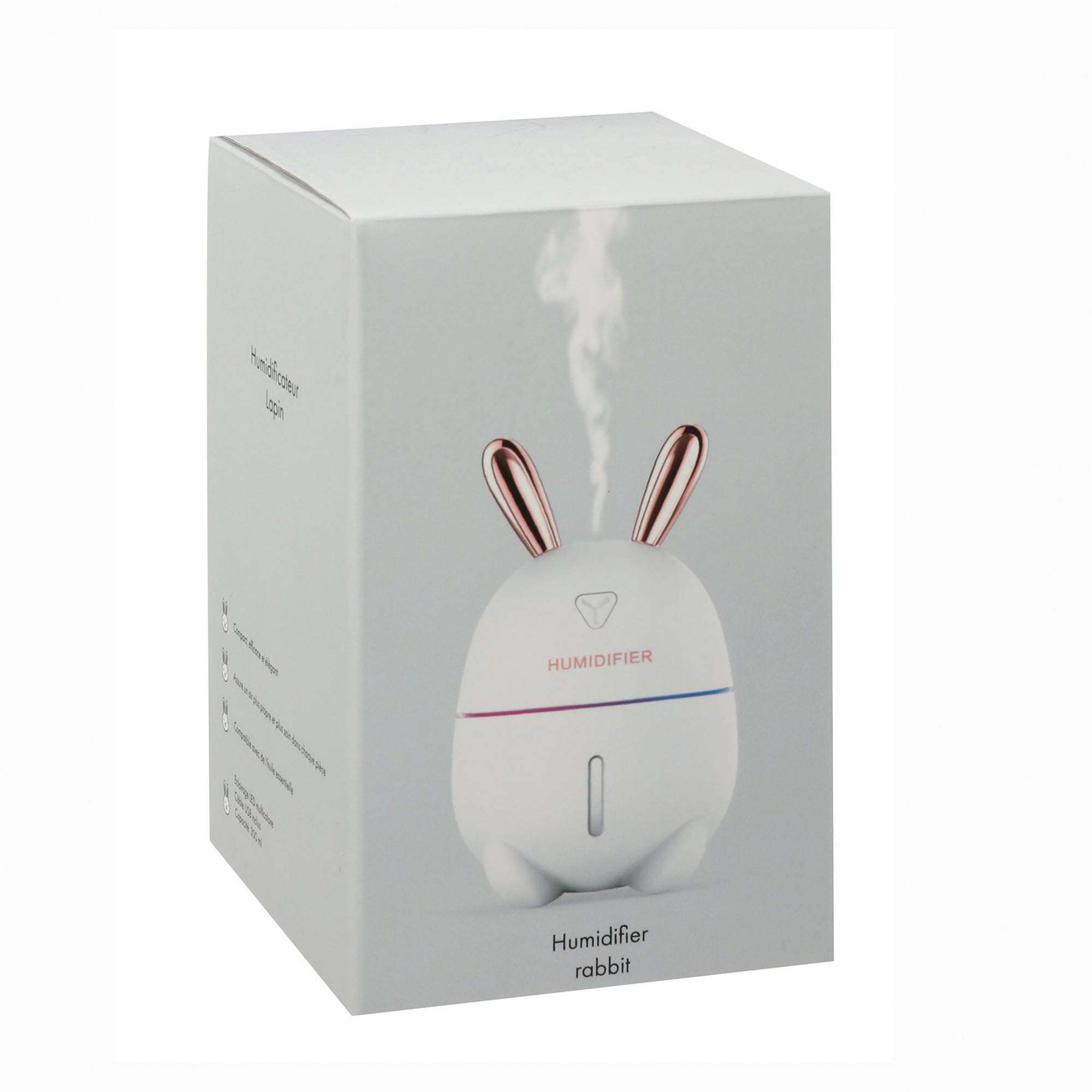 Humidificateur d'air et diffuseur d'huiles essentielles lapin