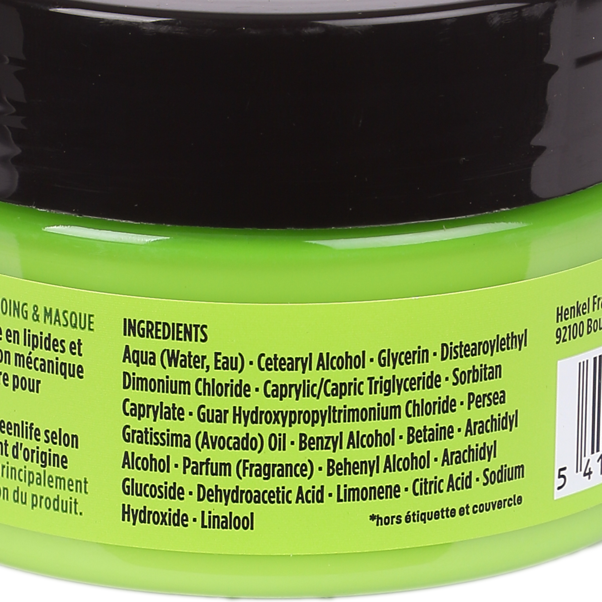 MASQUE REPARATION A L HUILE D AVOCAT
