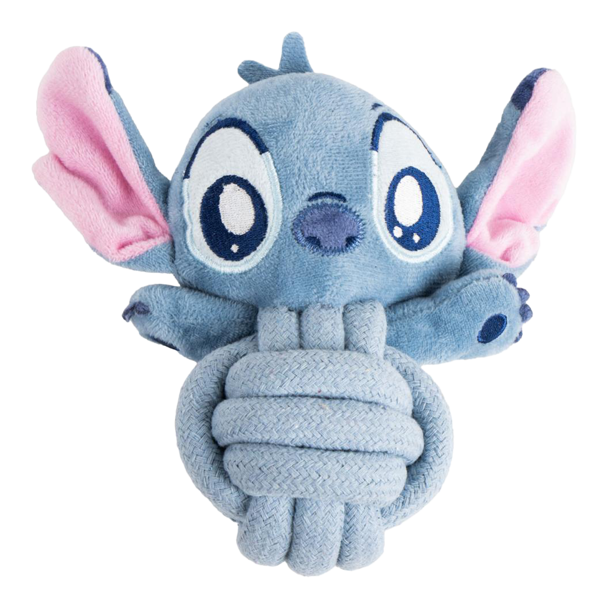 Jouet pour chien balle corde Stitch