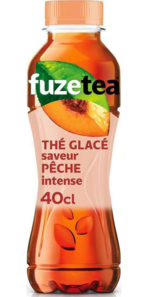 Thé glacé saveur pêche intense