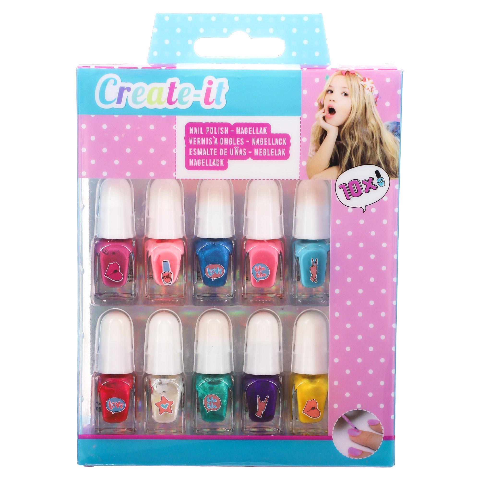 Set de 10 vernis
