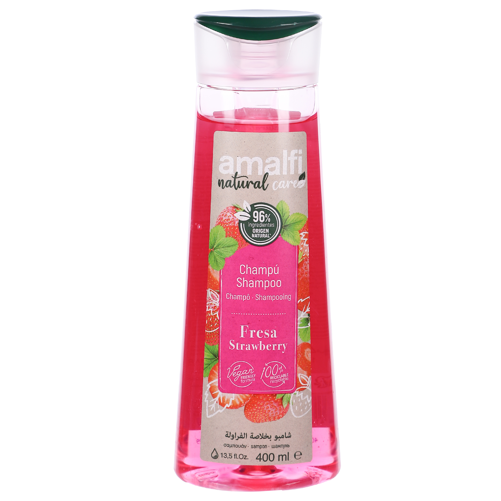 Shampoing à la fraise