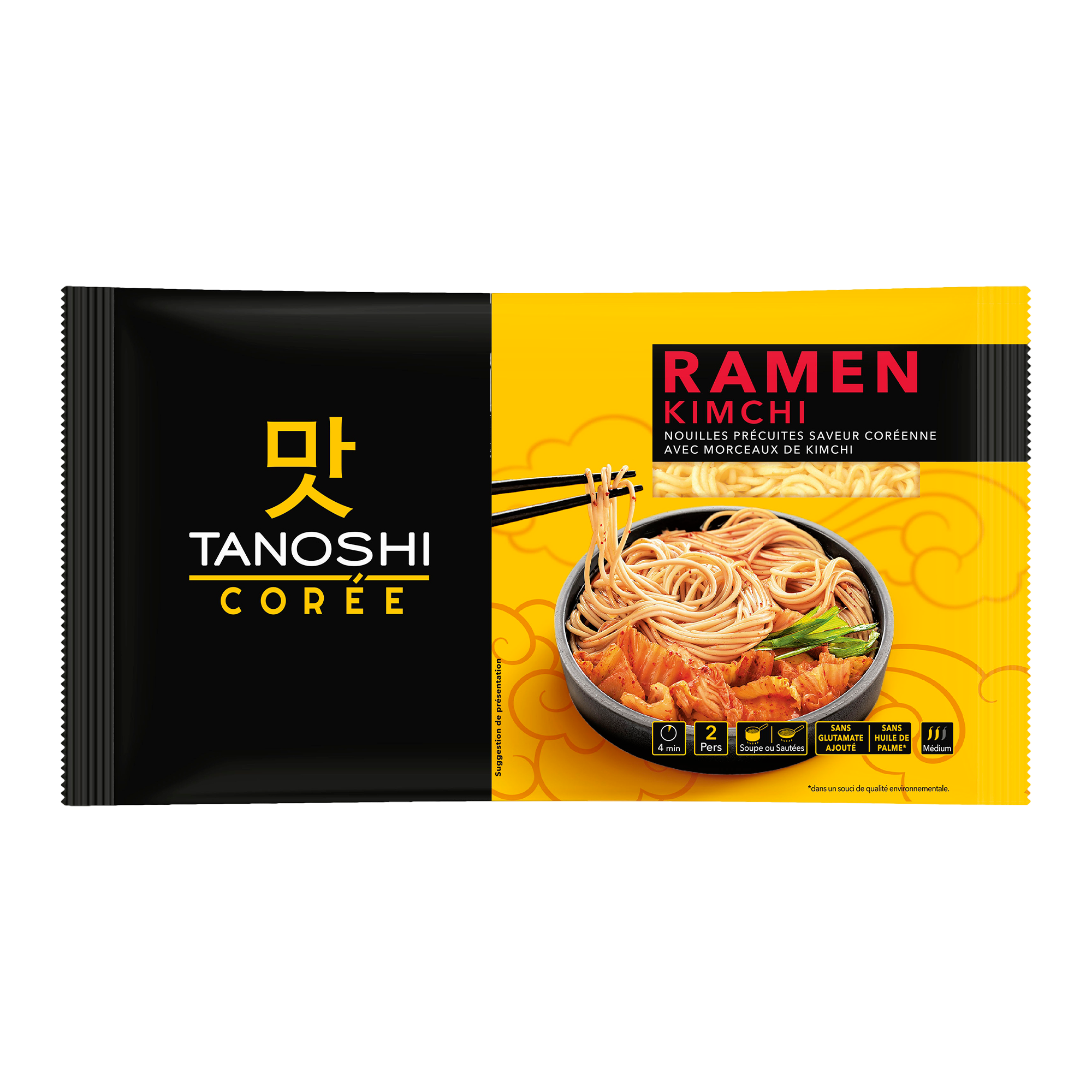 Nouille japonaise précuite Ramen Kimchi