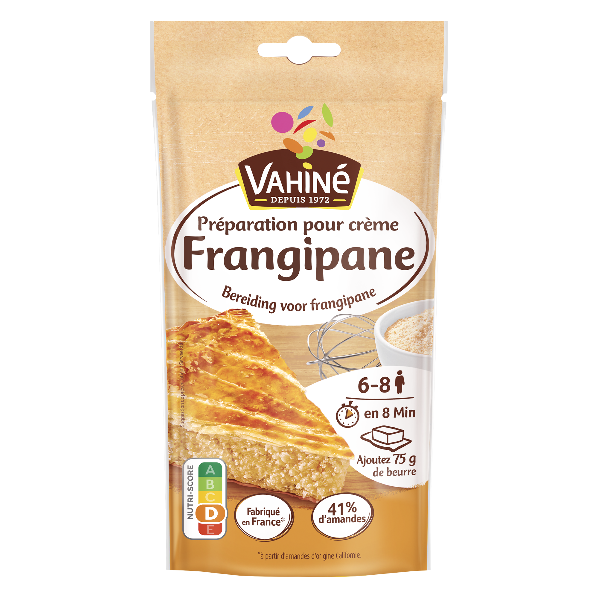 Préparation pour créme frangipane