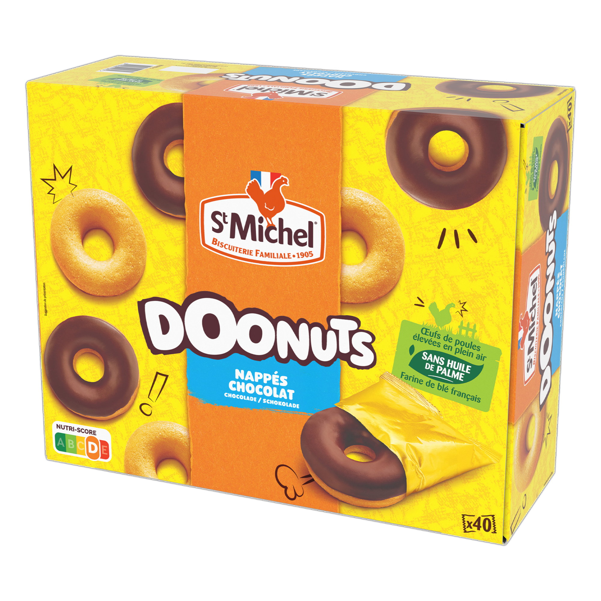Doonuts nappés de chocolat