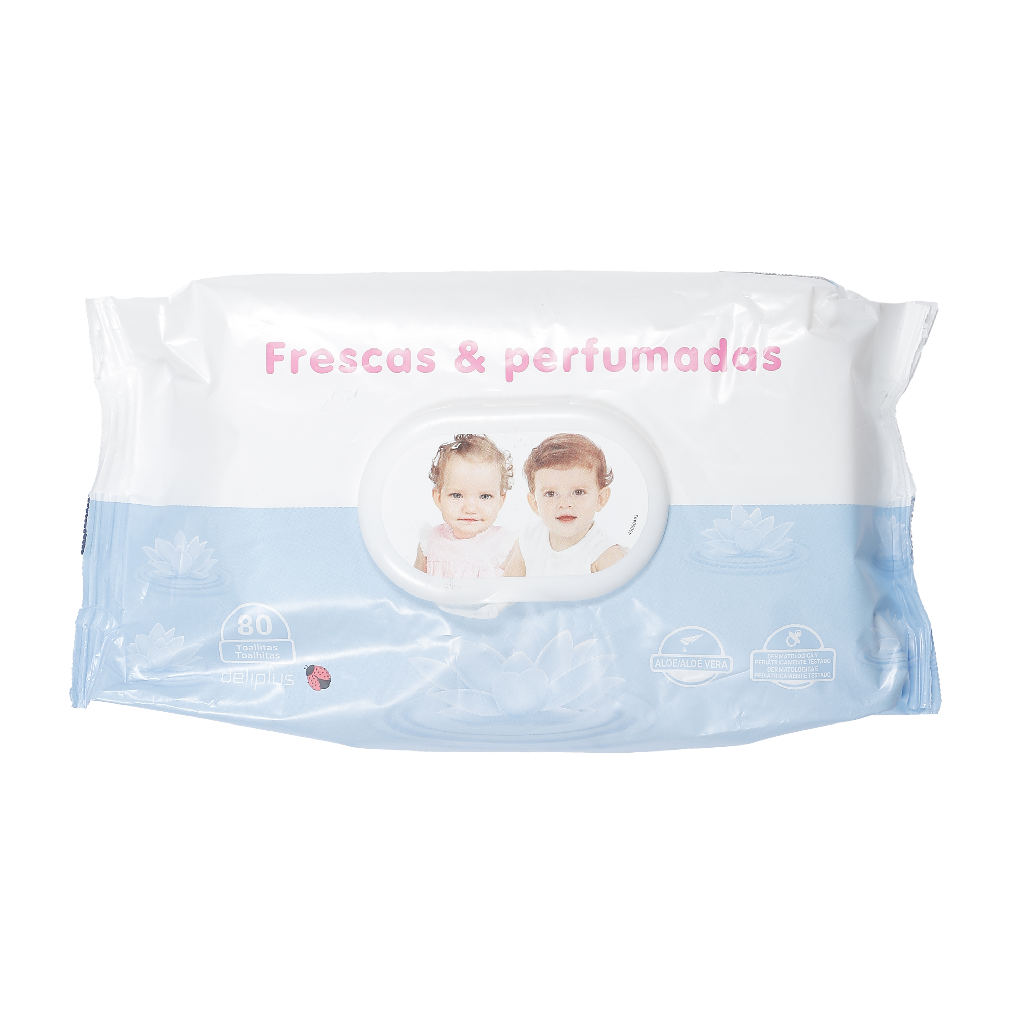 80 lingettes bébé aloe vera