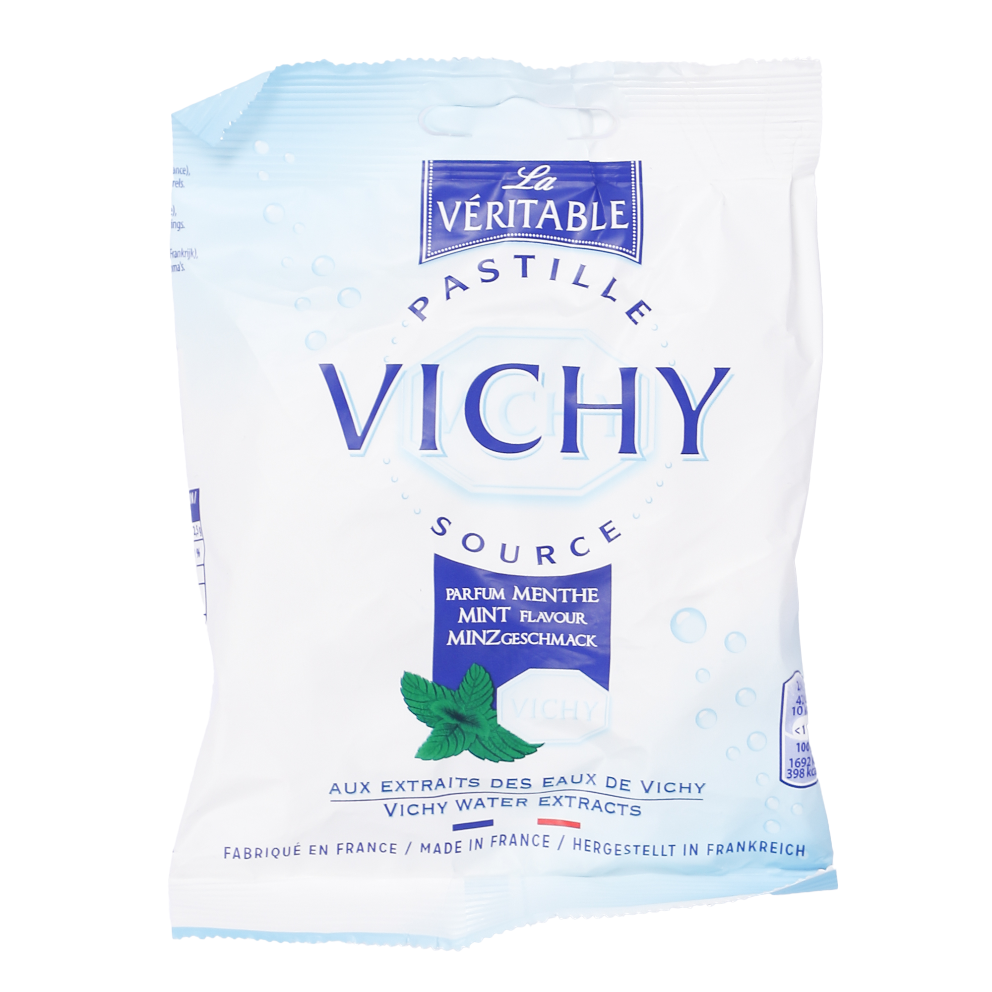 Sachet Vichy pastille à la menthe