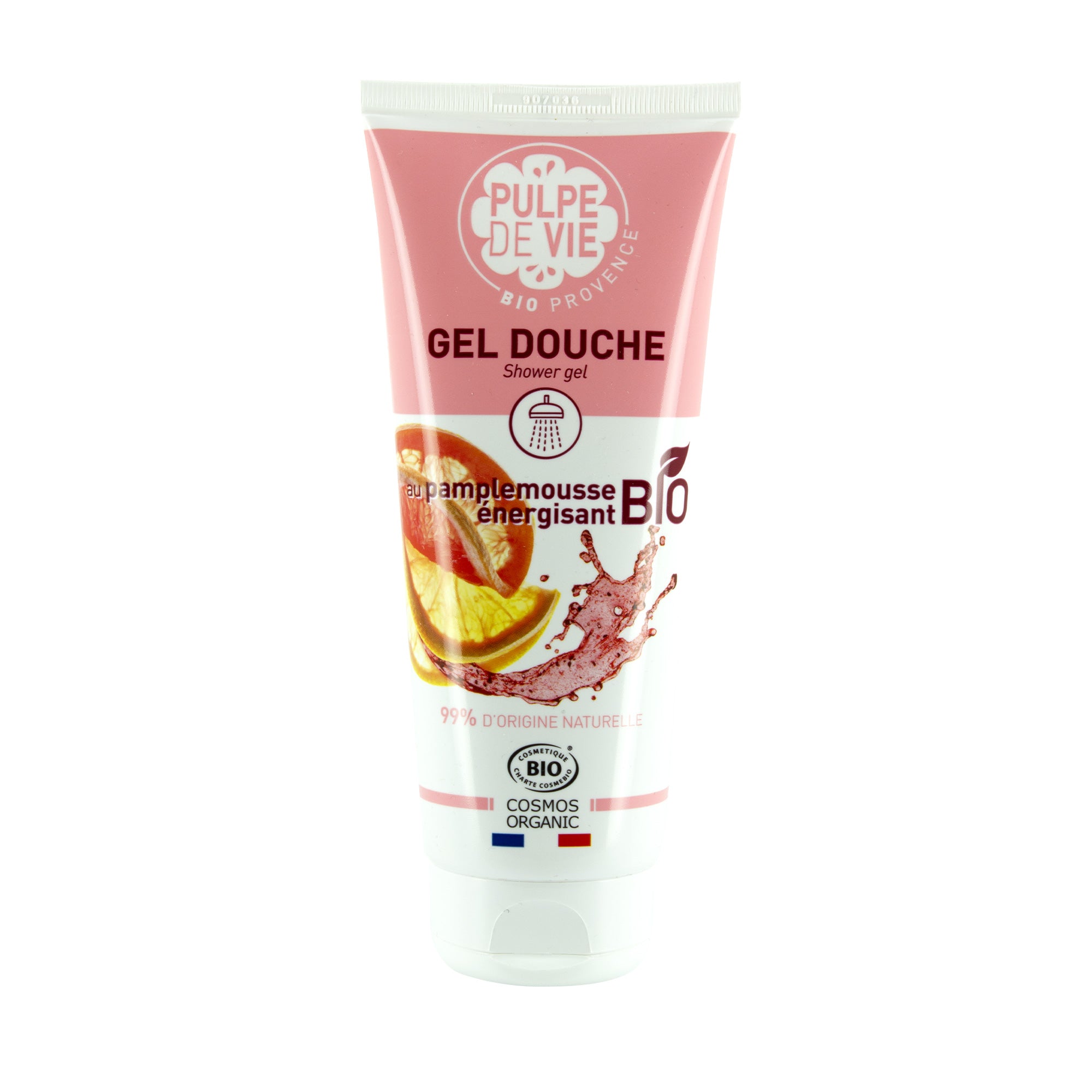 Gel douche énergisant pamplemousse bio