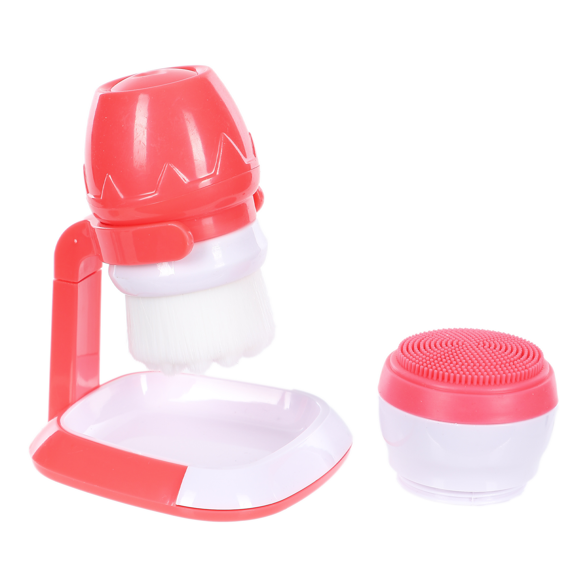 Brosse nettoyage visage 2 en 1 avec support