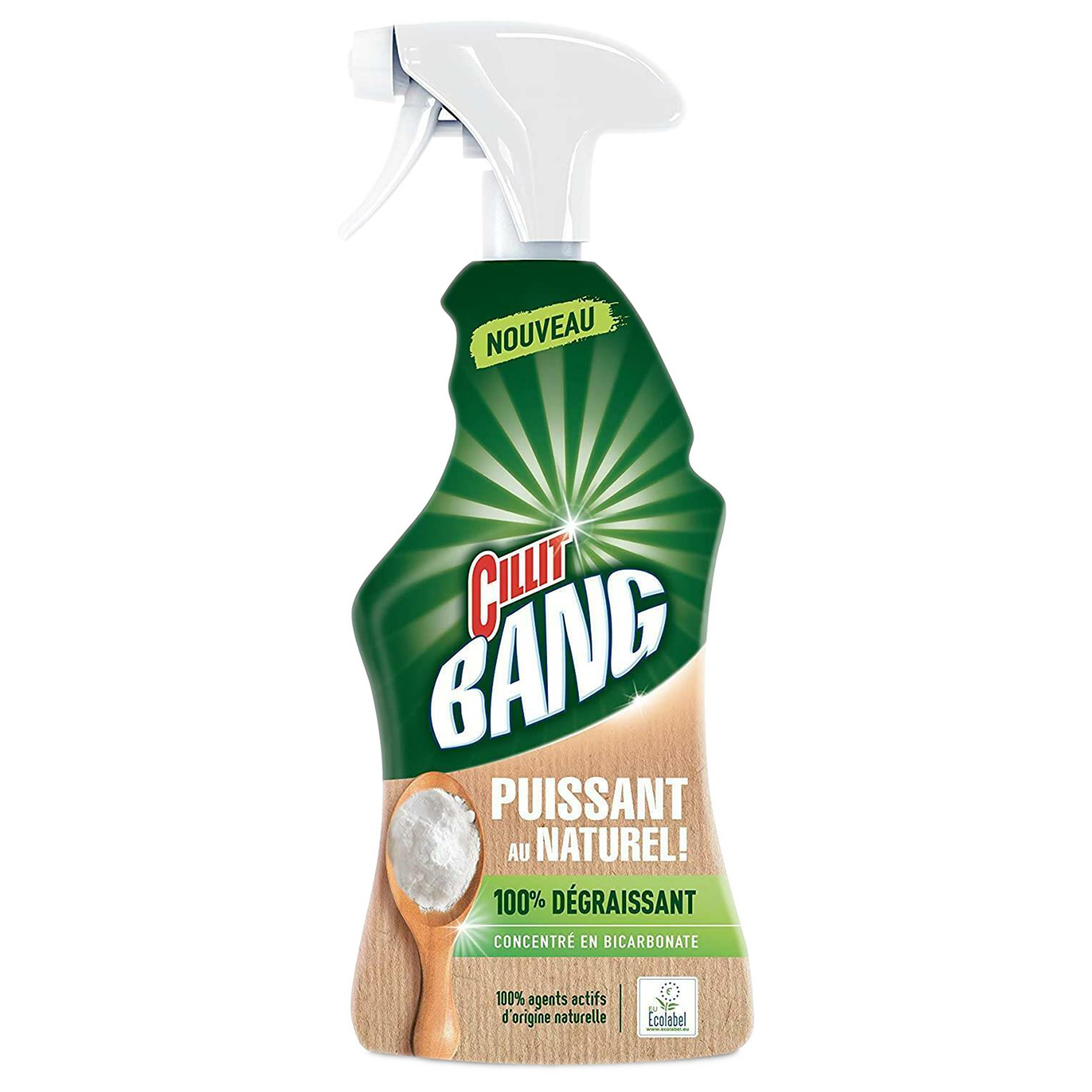 Pistolet nettoyant dégraissant au bicarbonate