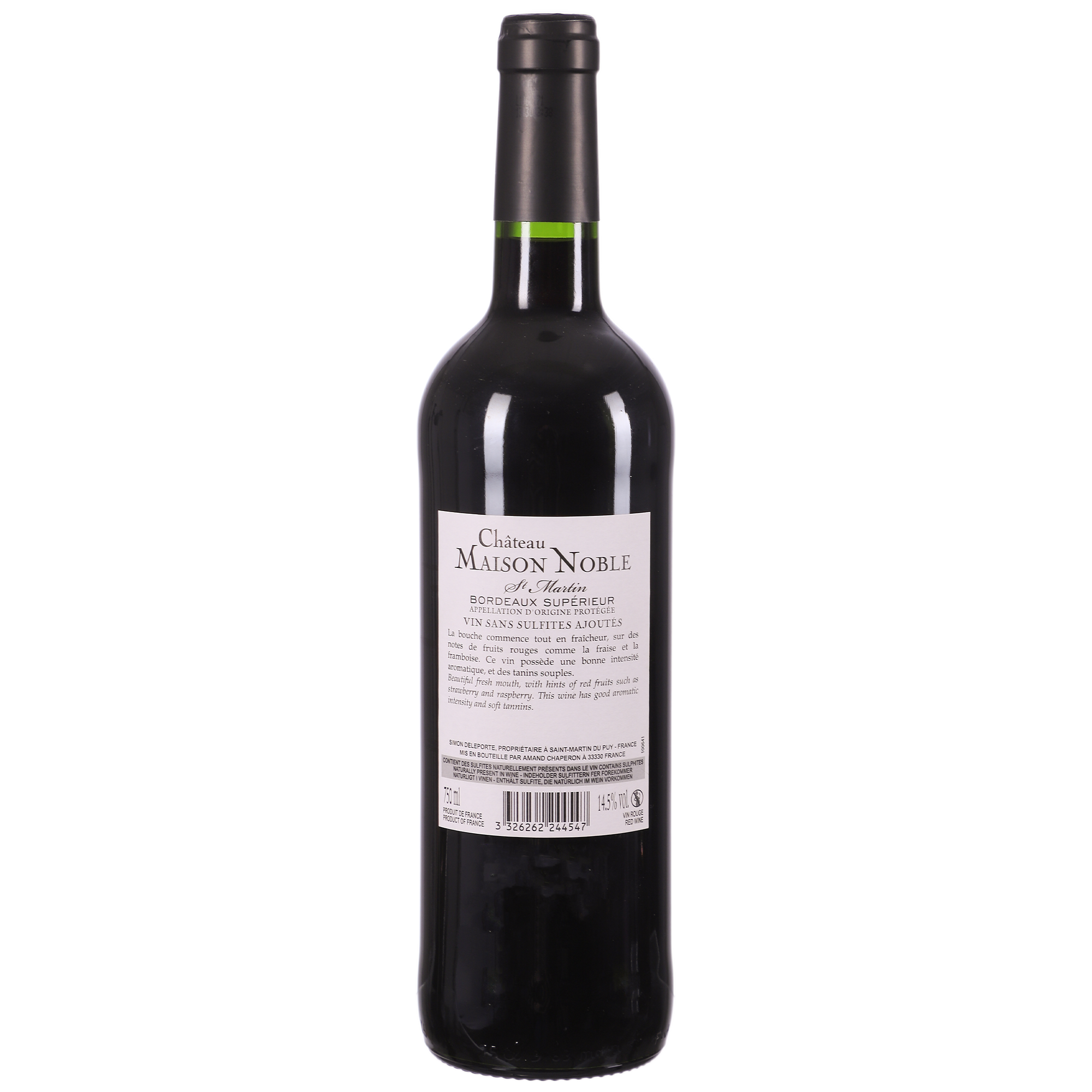 CHATEAU MAISON NOBLE ST MARTIN AOP 2018 14,5%