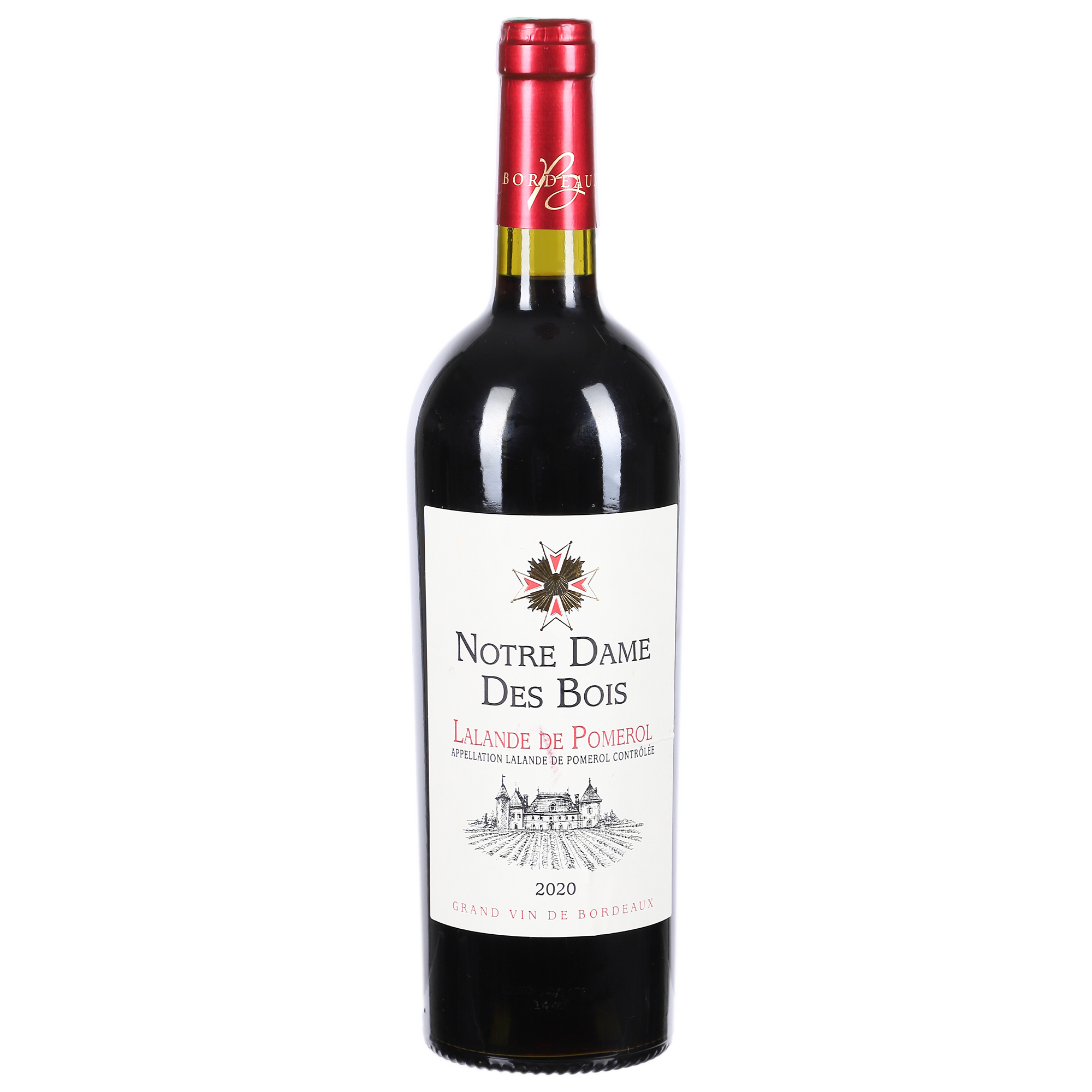 NOTRE DAME DES BOIS LALANDE POMEROL BORDEAUX 2020 14%