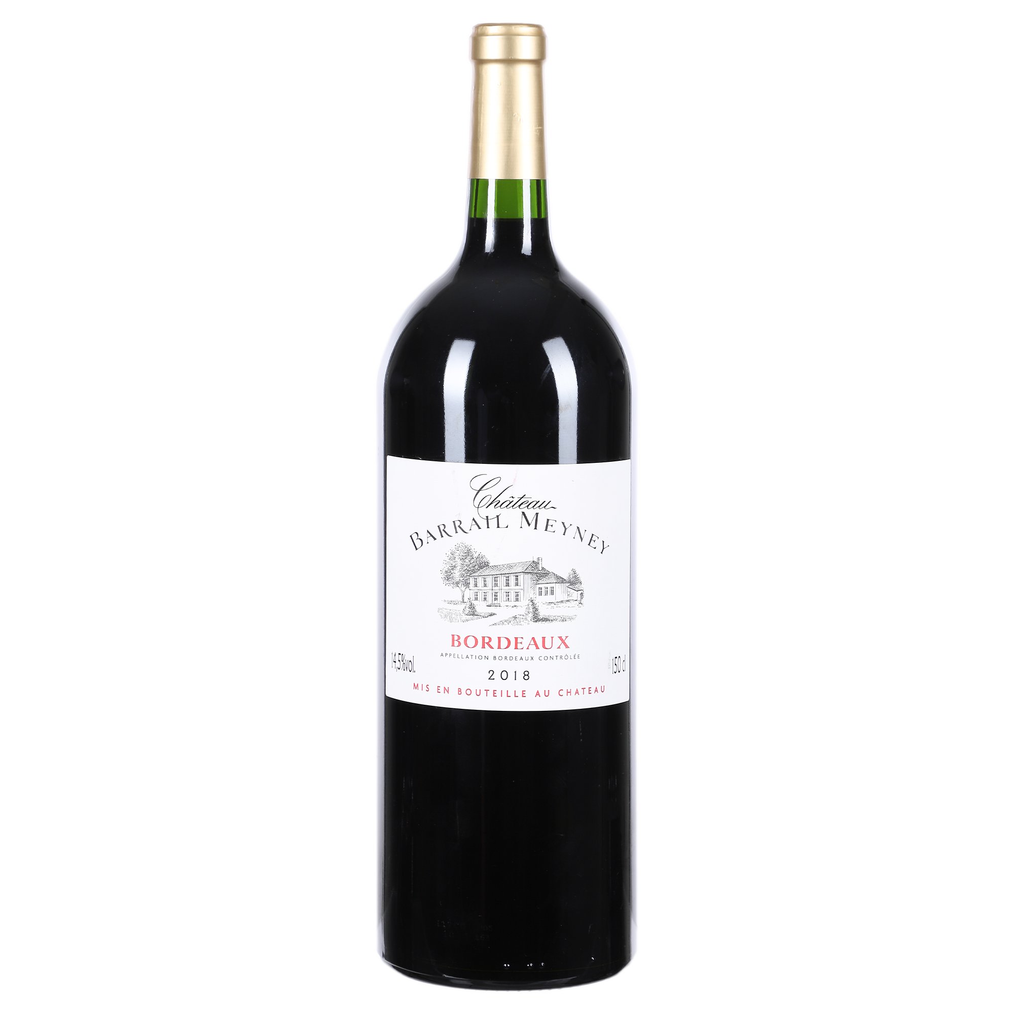 CHATEAU DE BARRAIL NEYNEY AOC BORDEAUX 2018 14,5%