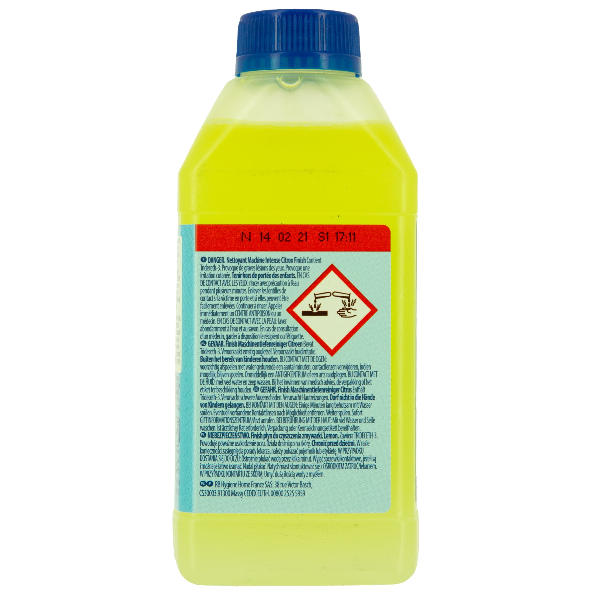 Nettoyant lave-vaisselle fraîcheur citron