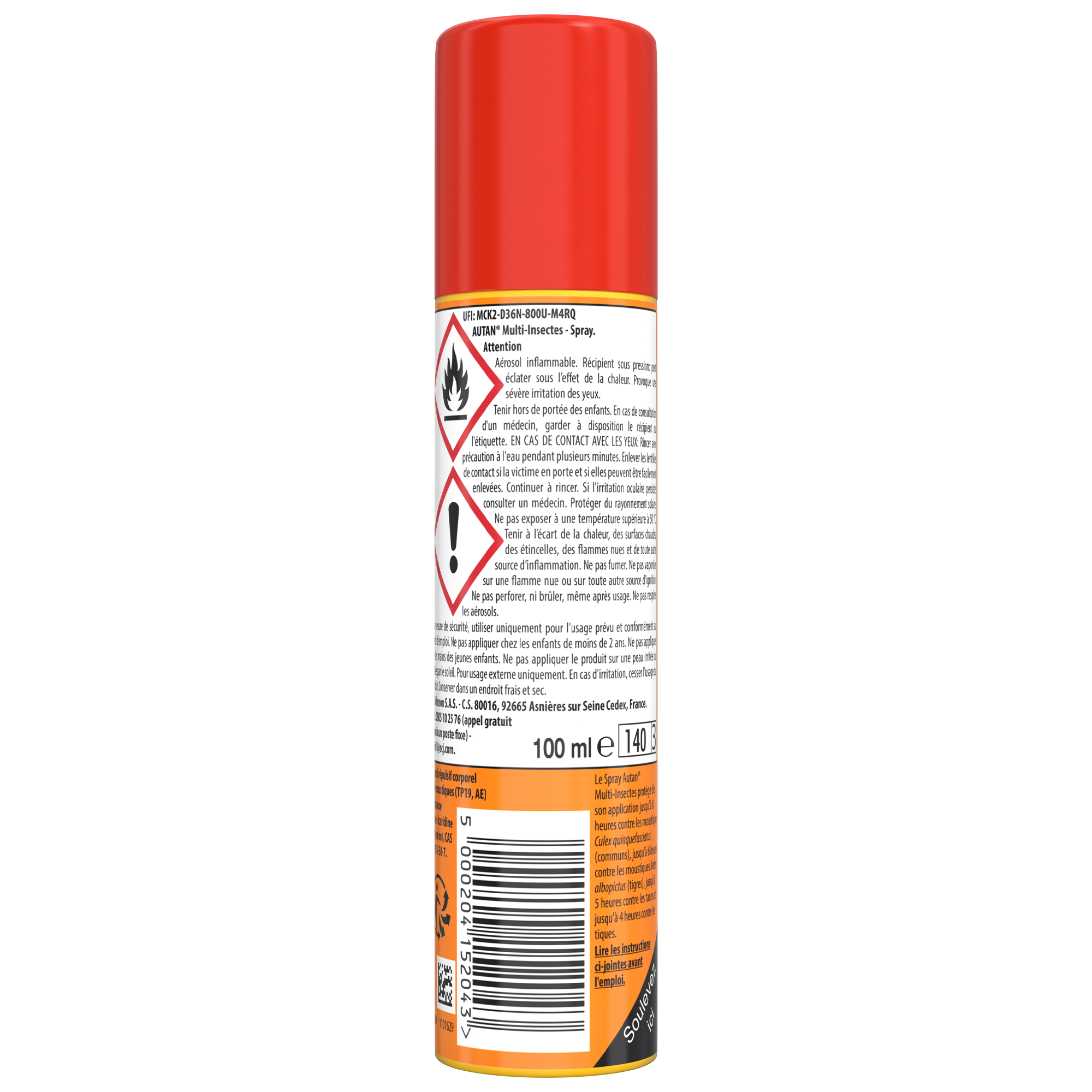 SPRAY REPULSIF MULTI-INSECTES