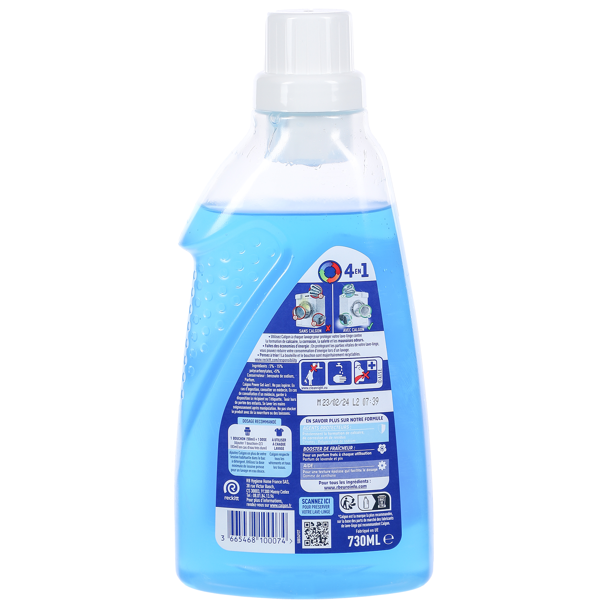 Gel power anti-calcaire