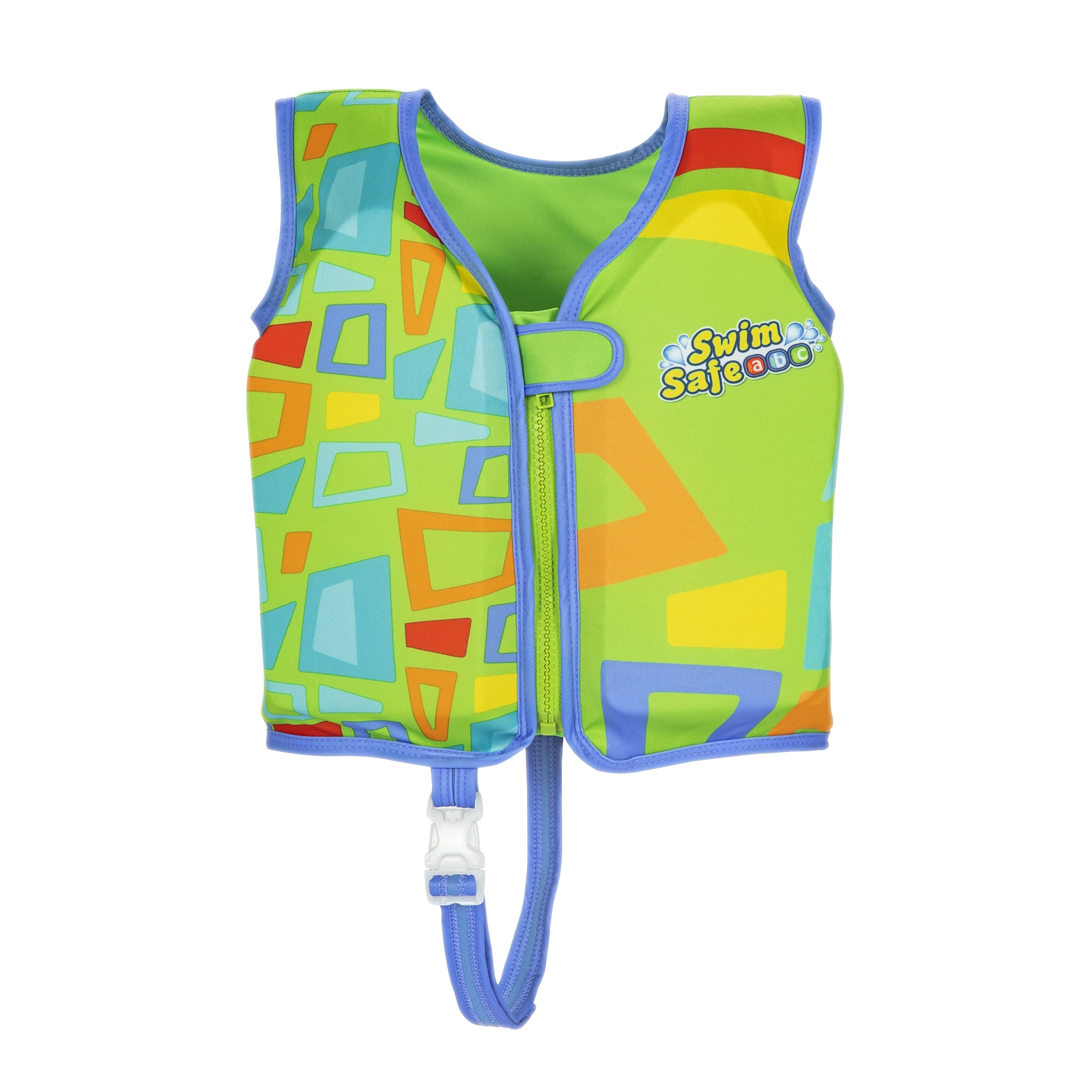 Gilet de bain en tissu Rose / Vert