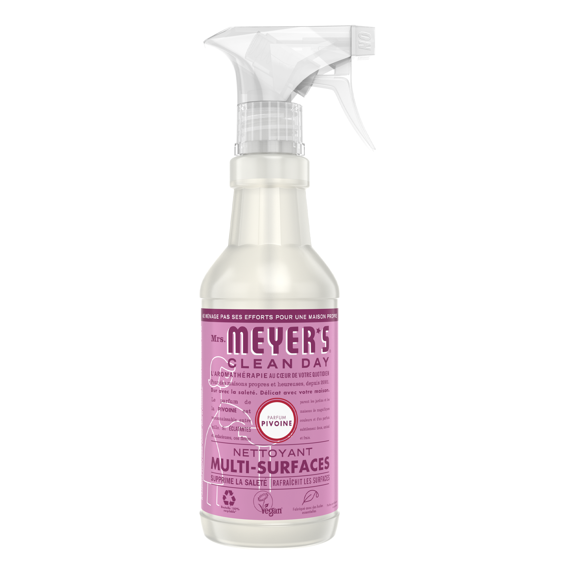 Spray nettoyant multi-surfaces parfum Pivoine