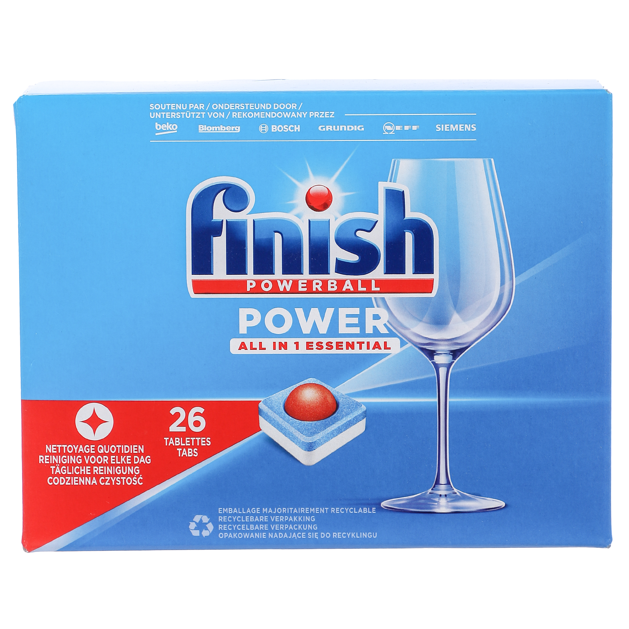 26 tablettes lave-vaisselle tout en 1