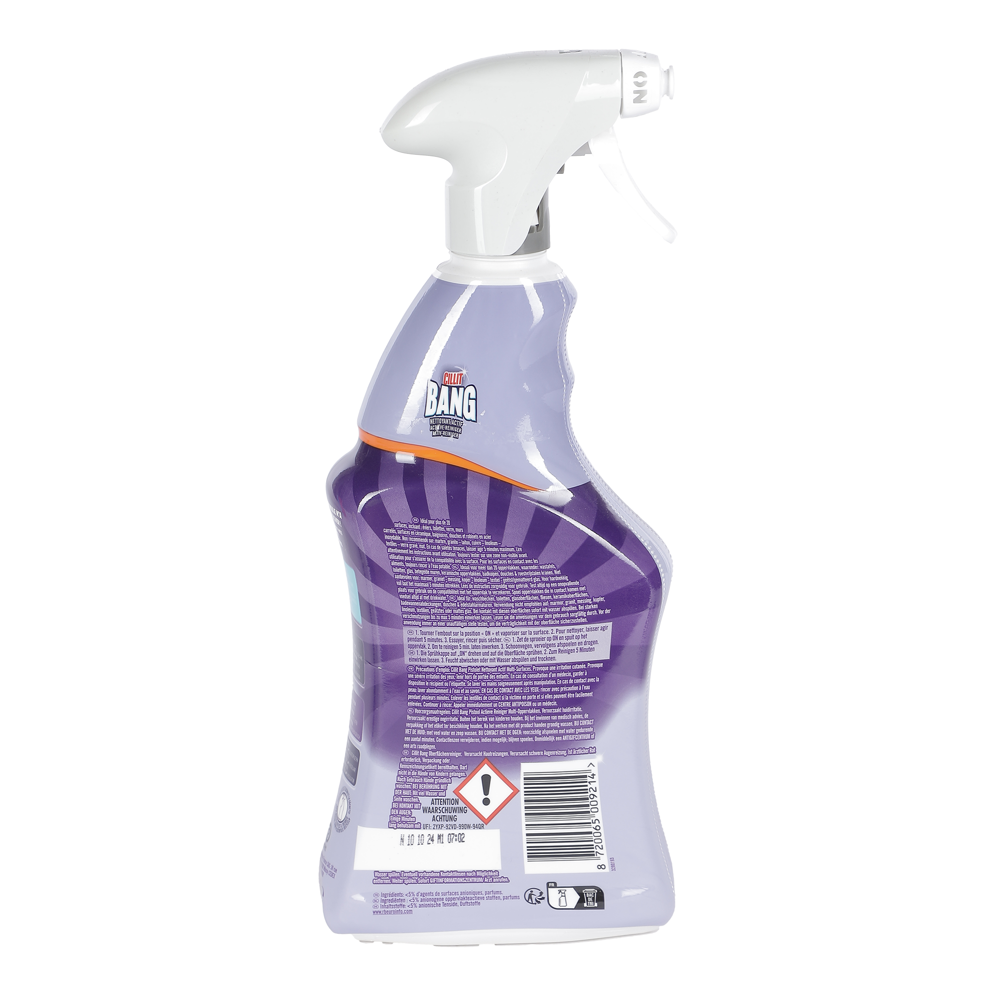 PISTOLET NETTOYANT SURPUISSANT MULTI USAGES