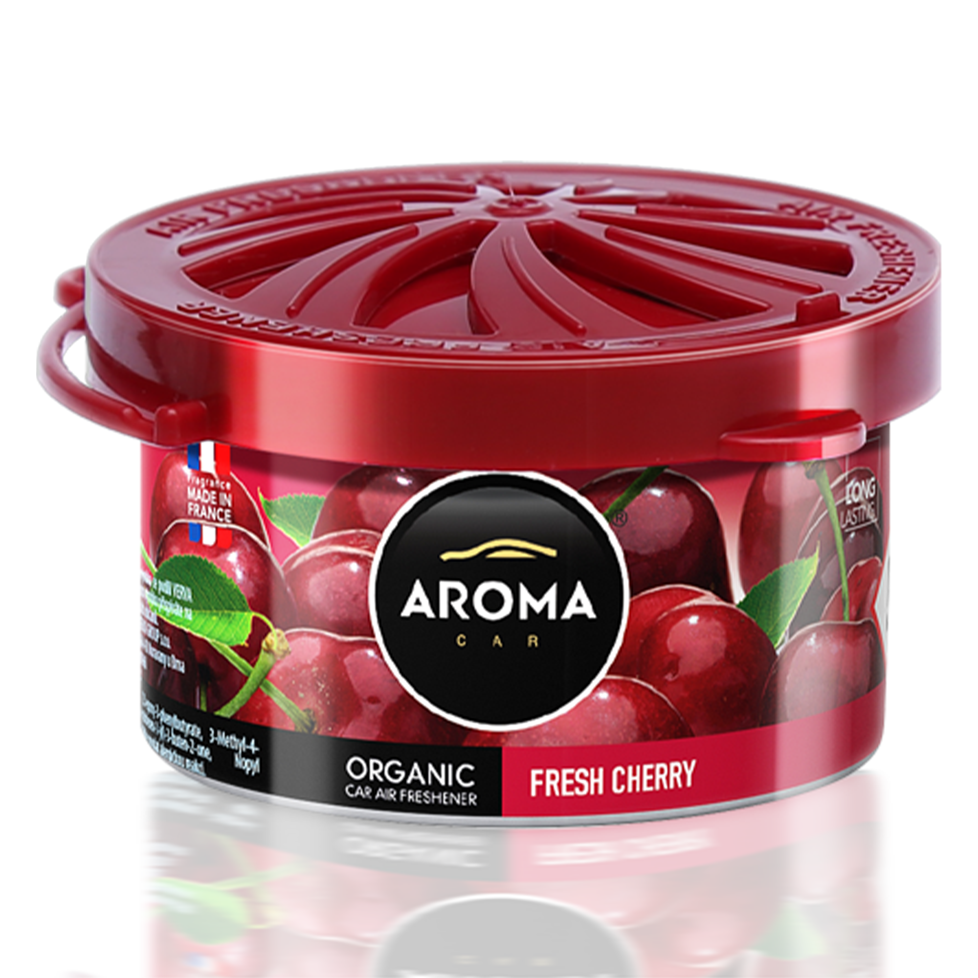 Désodorisant aroma car organic cherry
