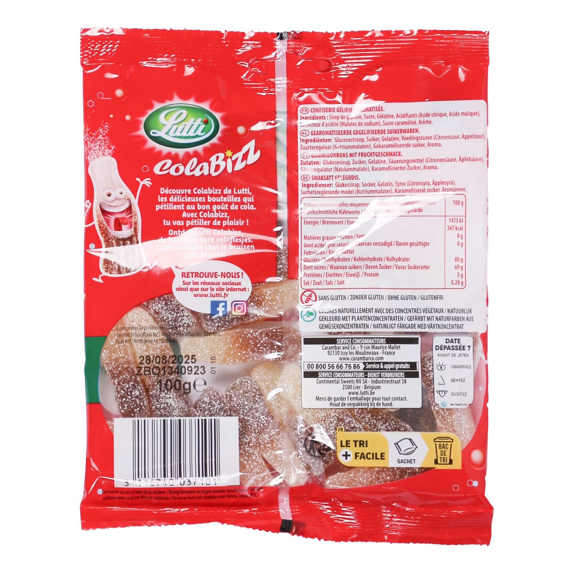 Sachet colabizz