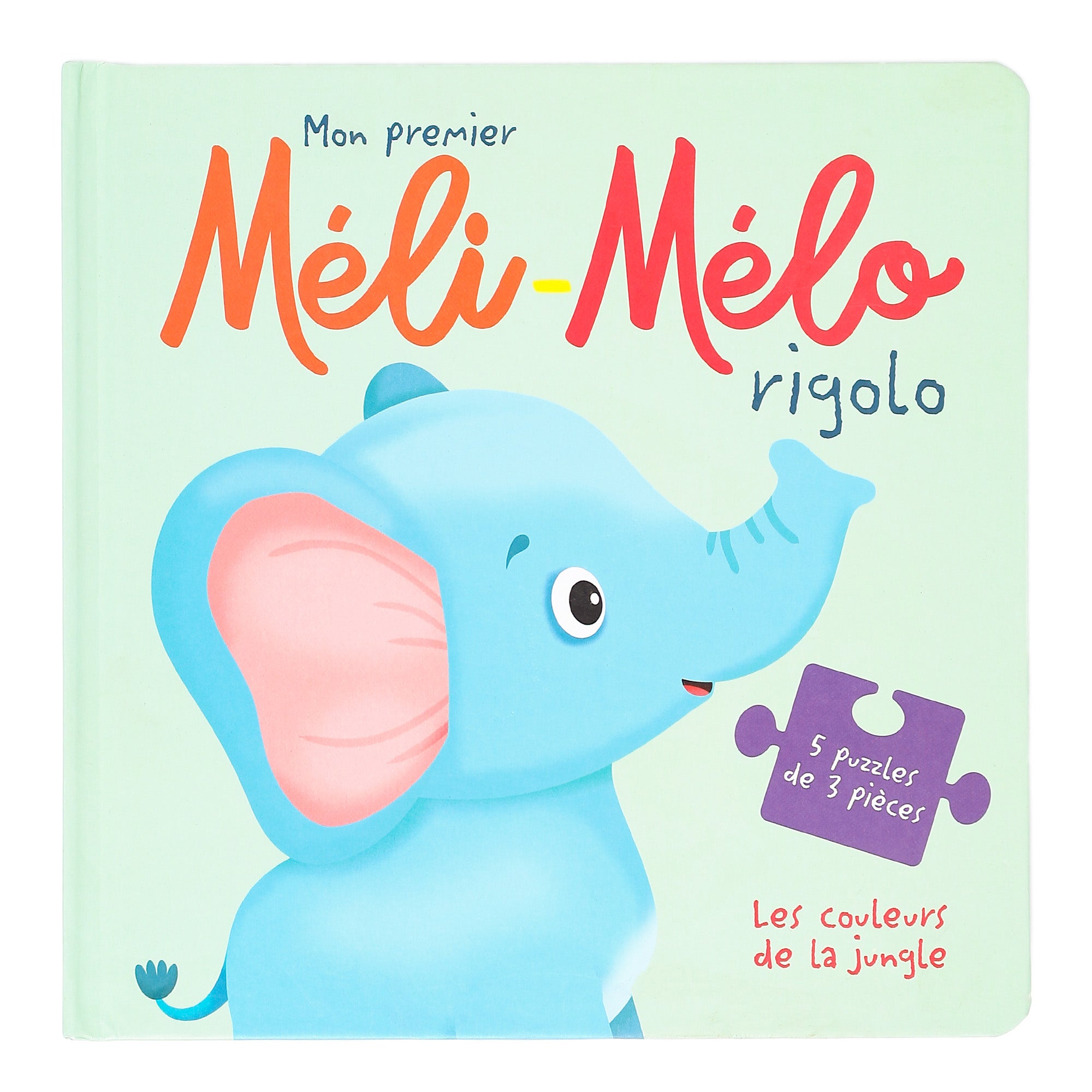 Mon premier méli-mélo rigolo - Vert