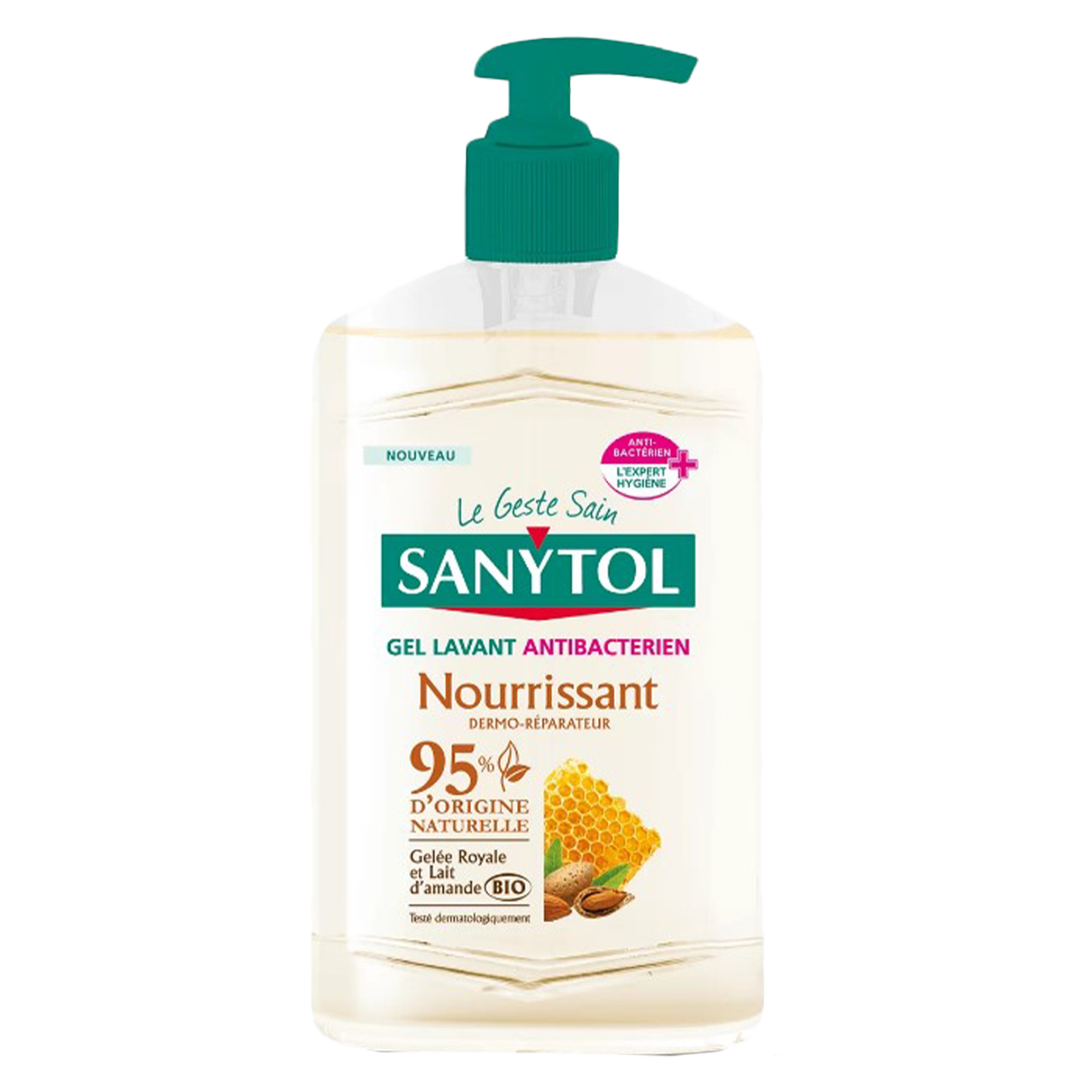 Gel lavant antibactérien nourrissant