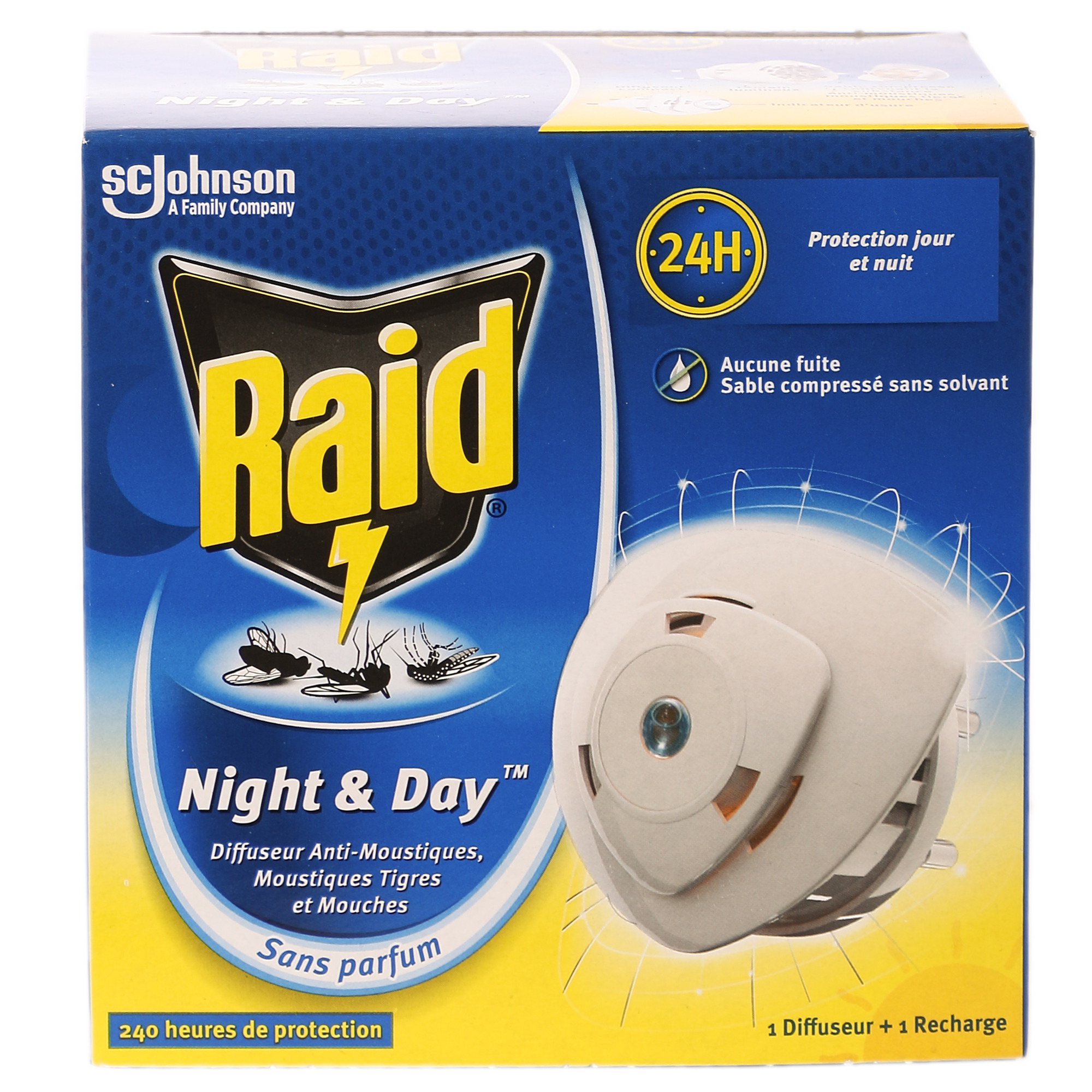 Diffuseur electrique avec recharge night and day