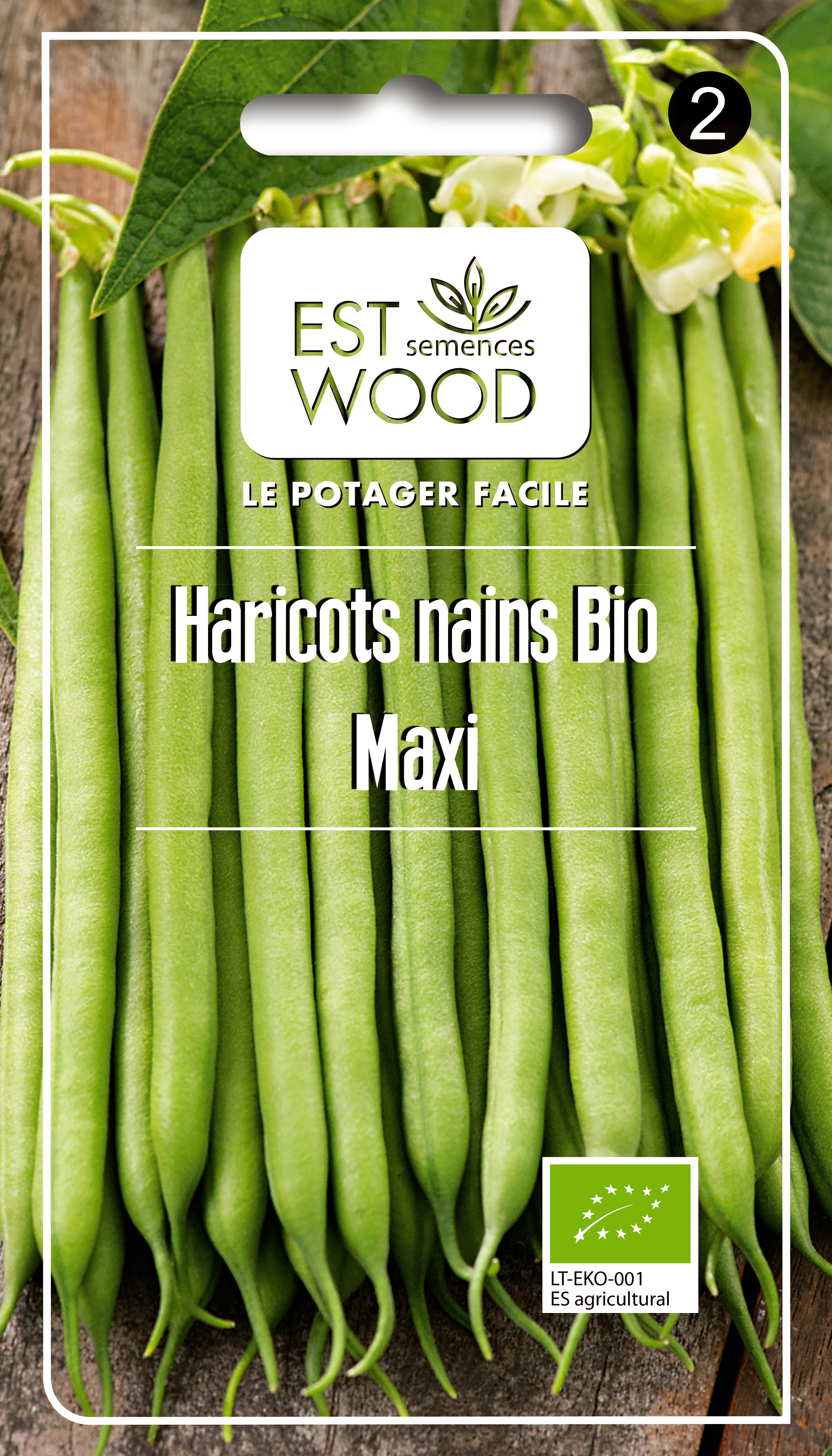 Semences de haricot nain bio