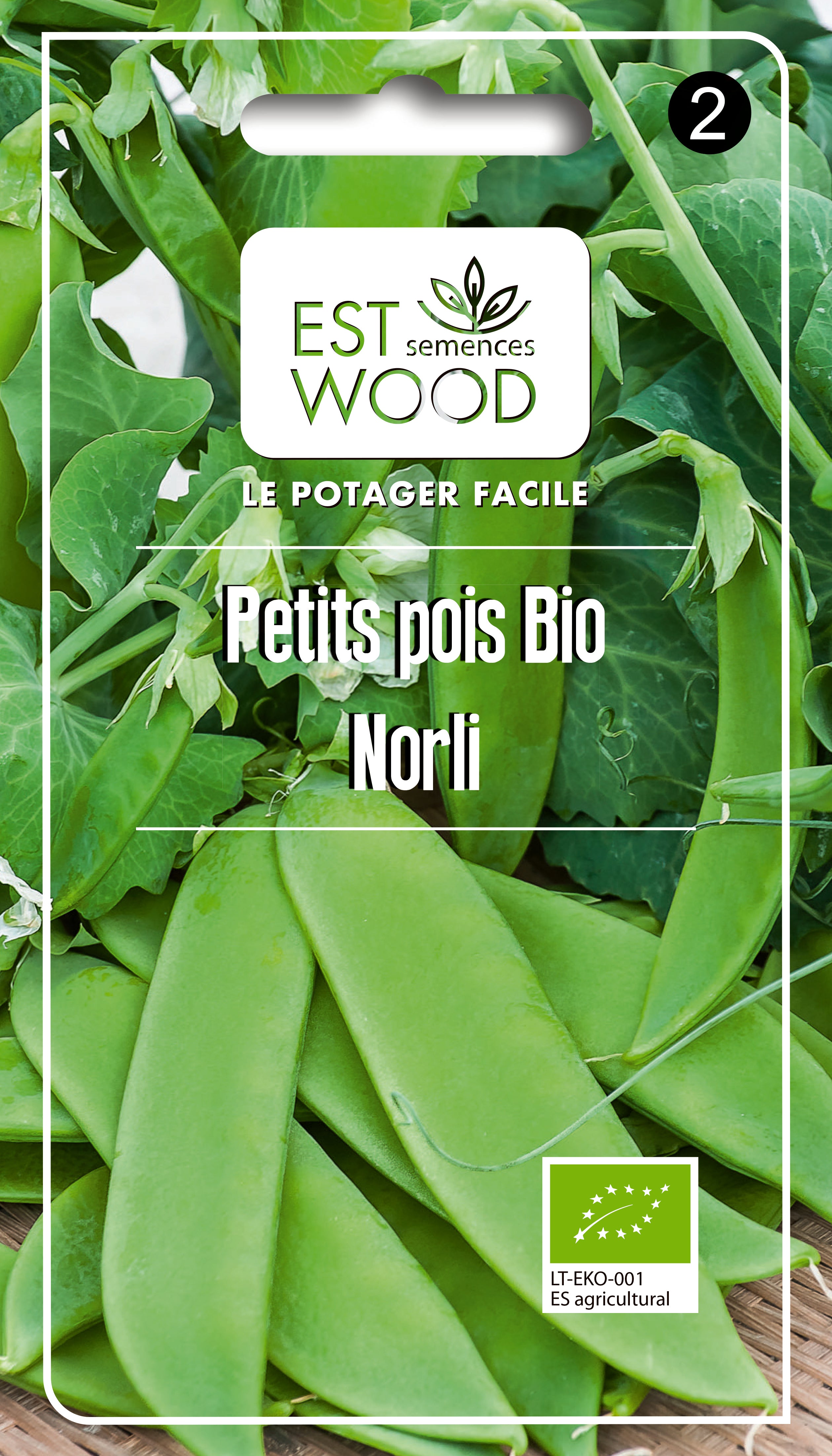 Semences de pois Norli bio