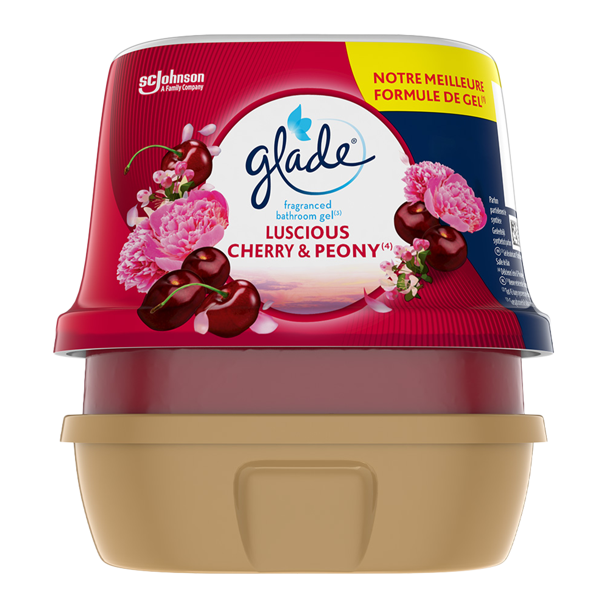 Gel désodorisant WC et salle de bain cerise