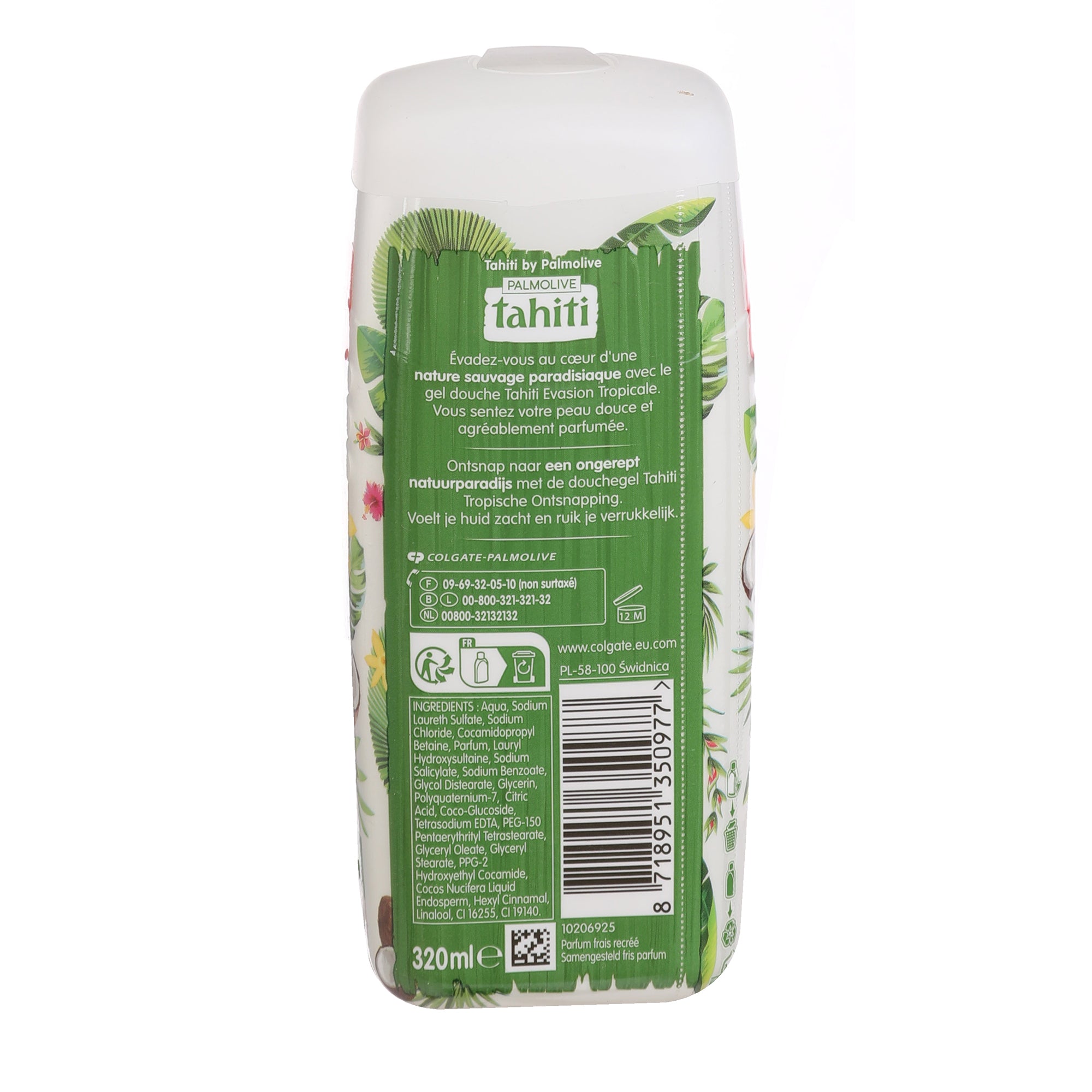 Gel douche évasion tropicale