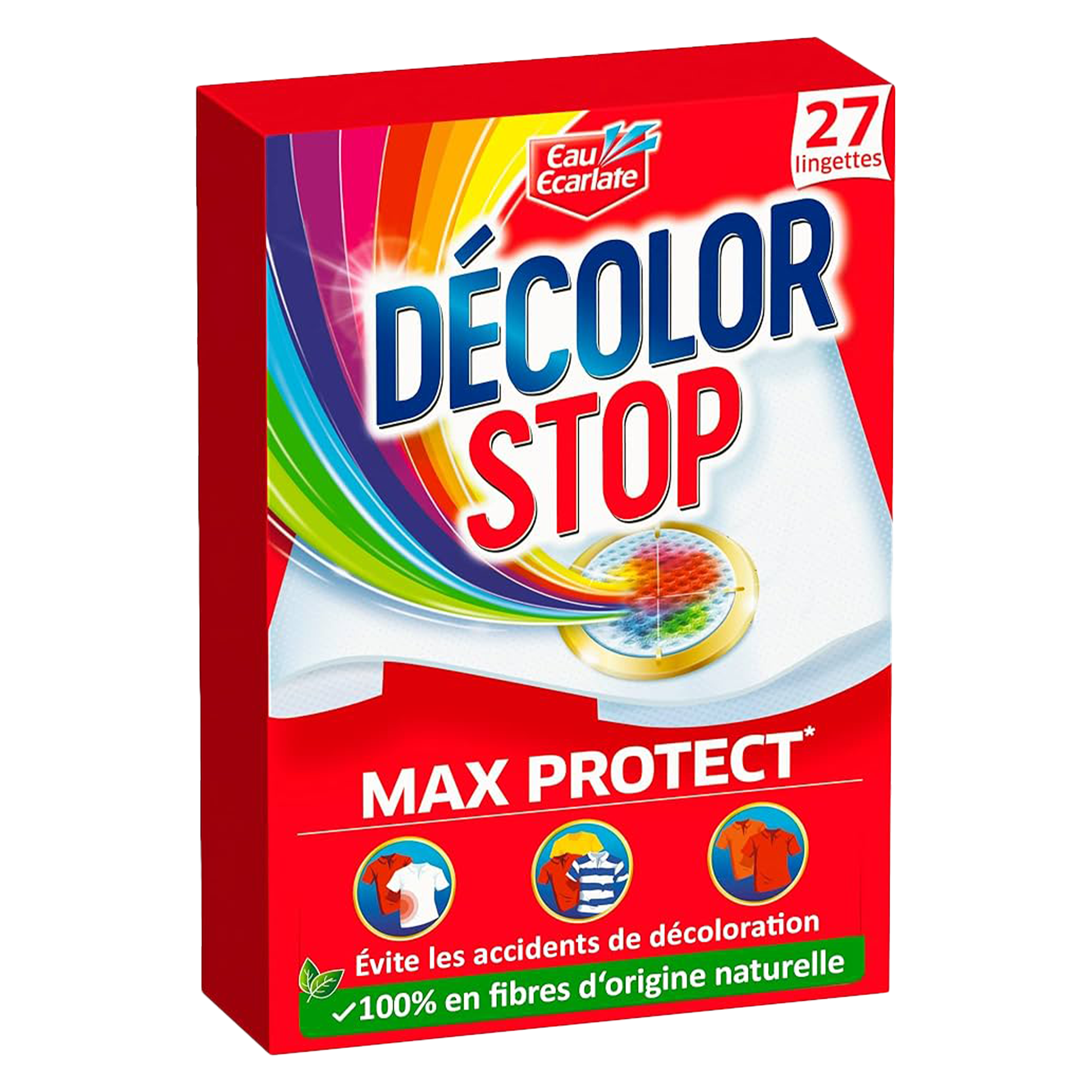 27 lingettes decolor stop max protect